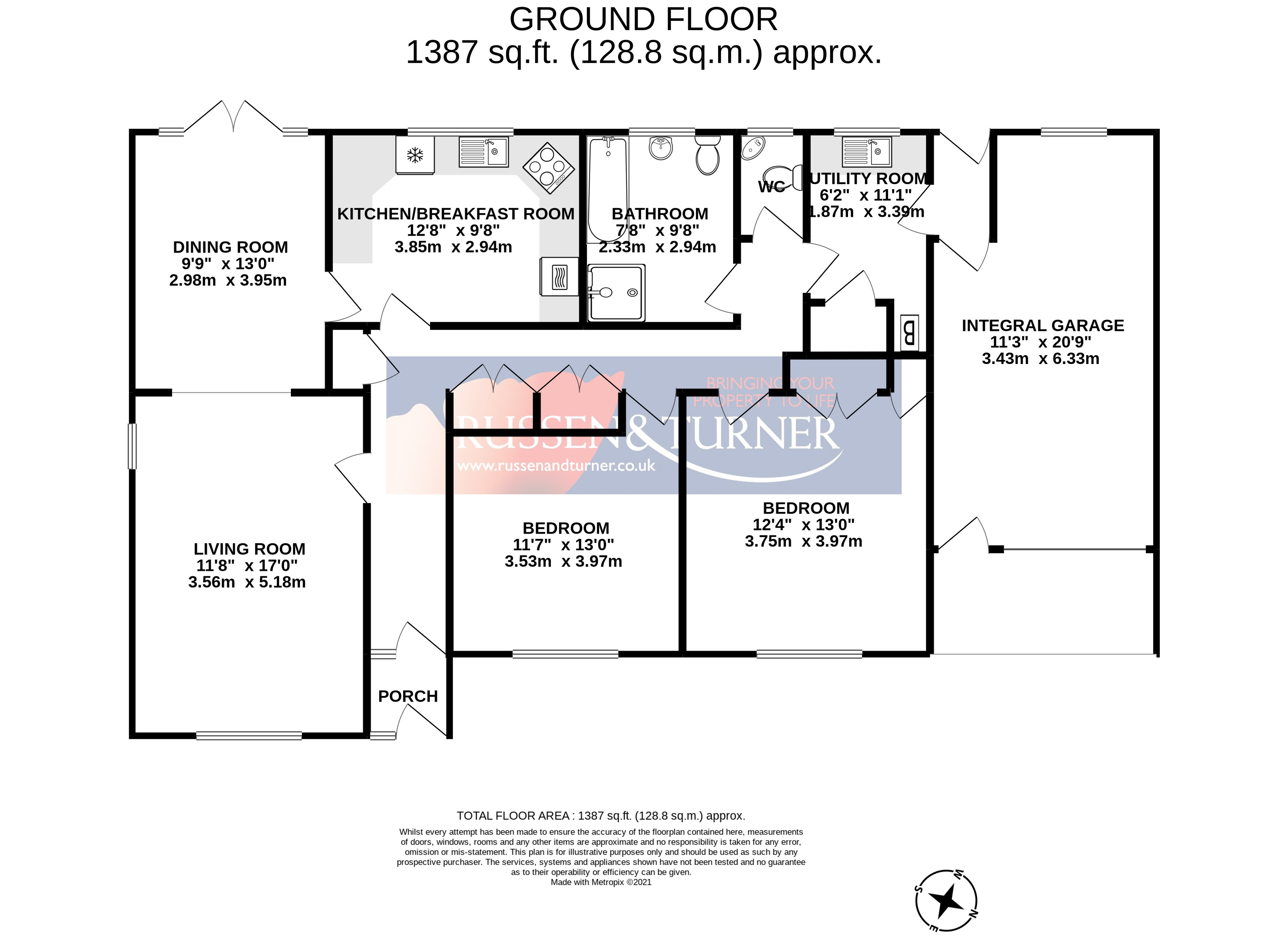 Marsh Road, Terrington St. Clement, King's Lynn PE34, 2 Bedroom ...