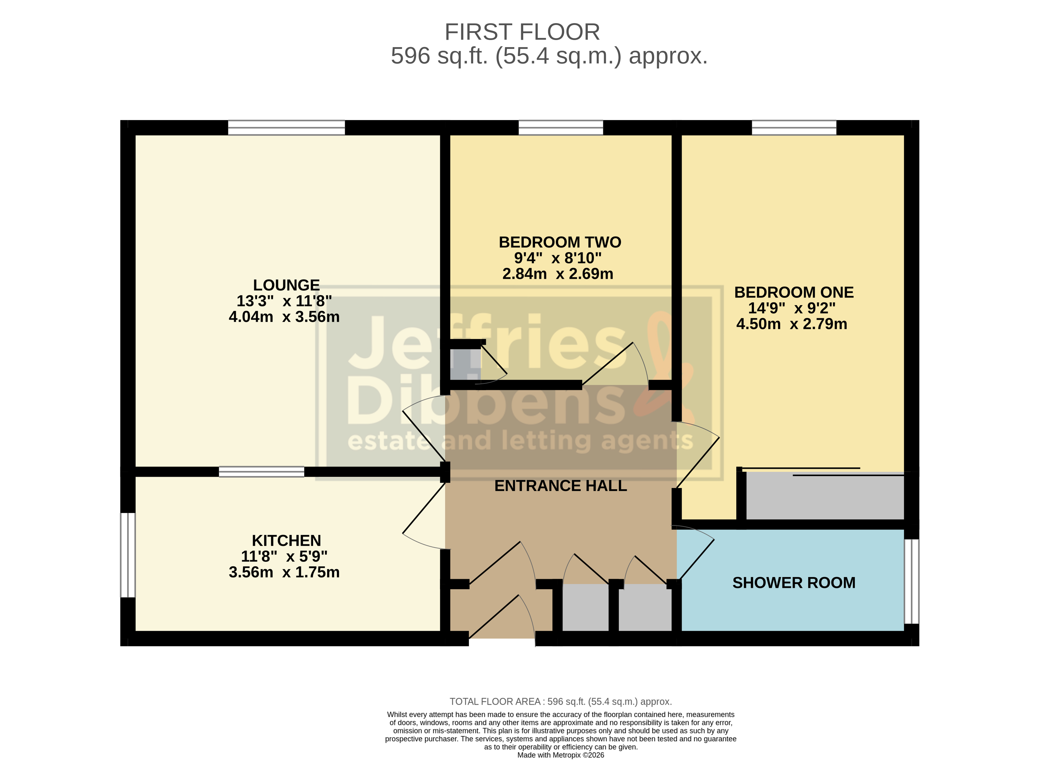 Flat 5 Empire Court, East Street, Havant floorplan