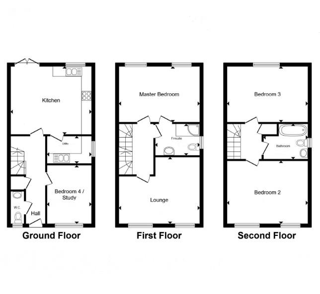 4, Sovereign Close, Eastbourne floorplan
