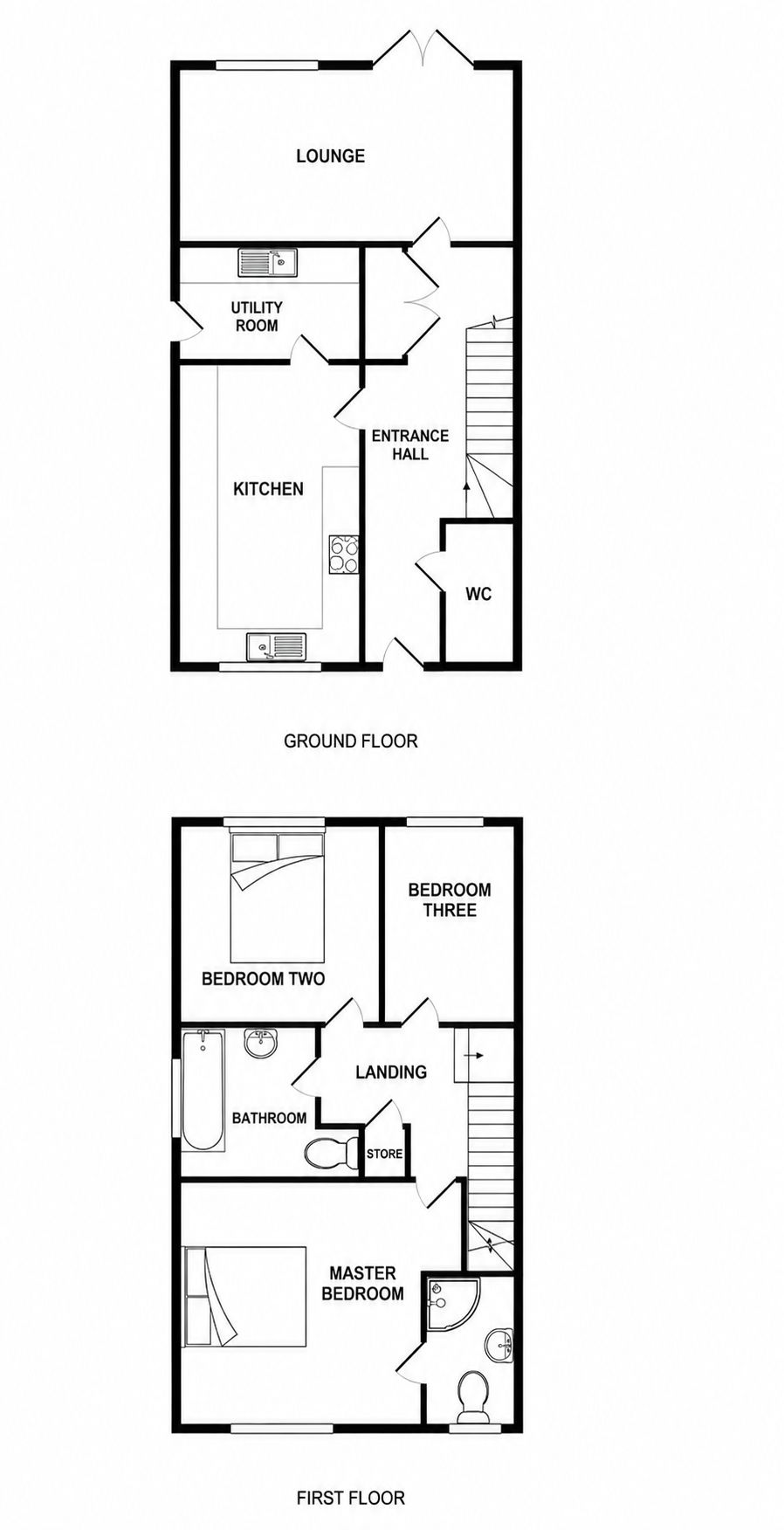 8, Dudley Close, Colchester floorplan