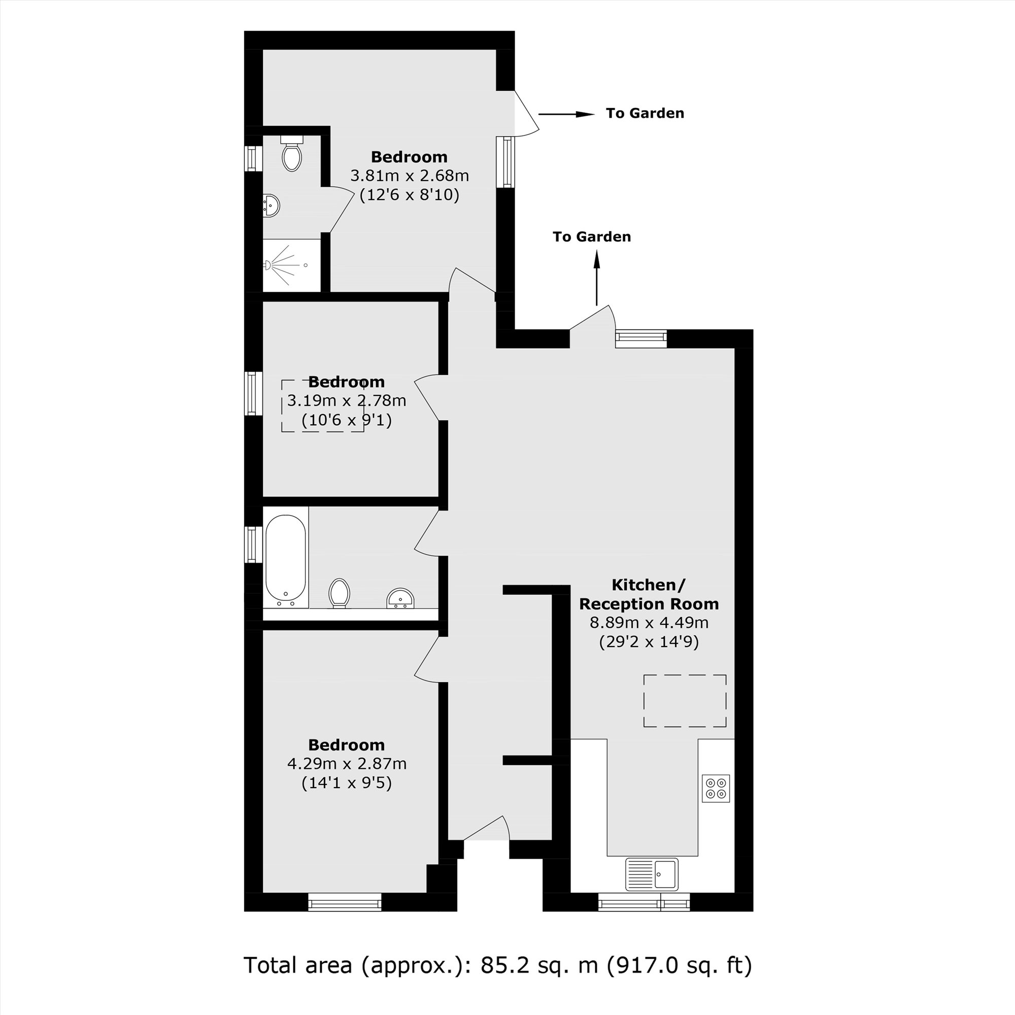 Plot A, Lynne House, Link Road, Hackbridge floorplan