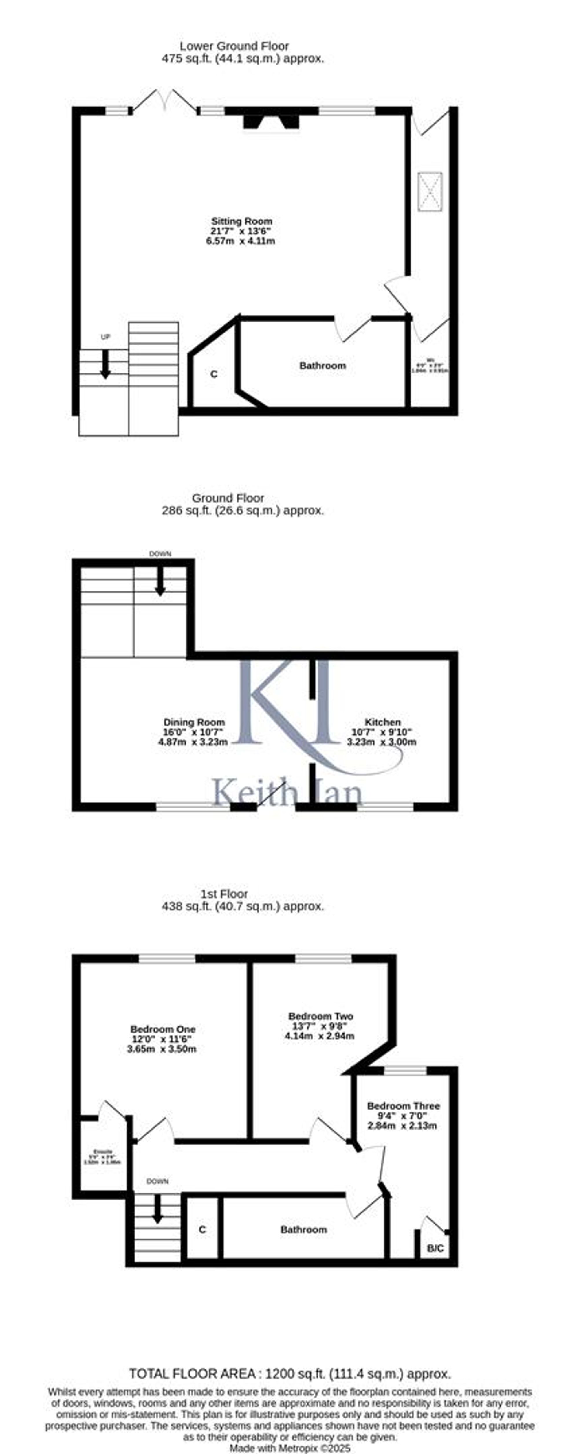 22a Cambridge Road, Ware floorplan
