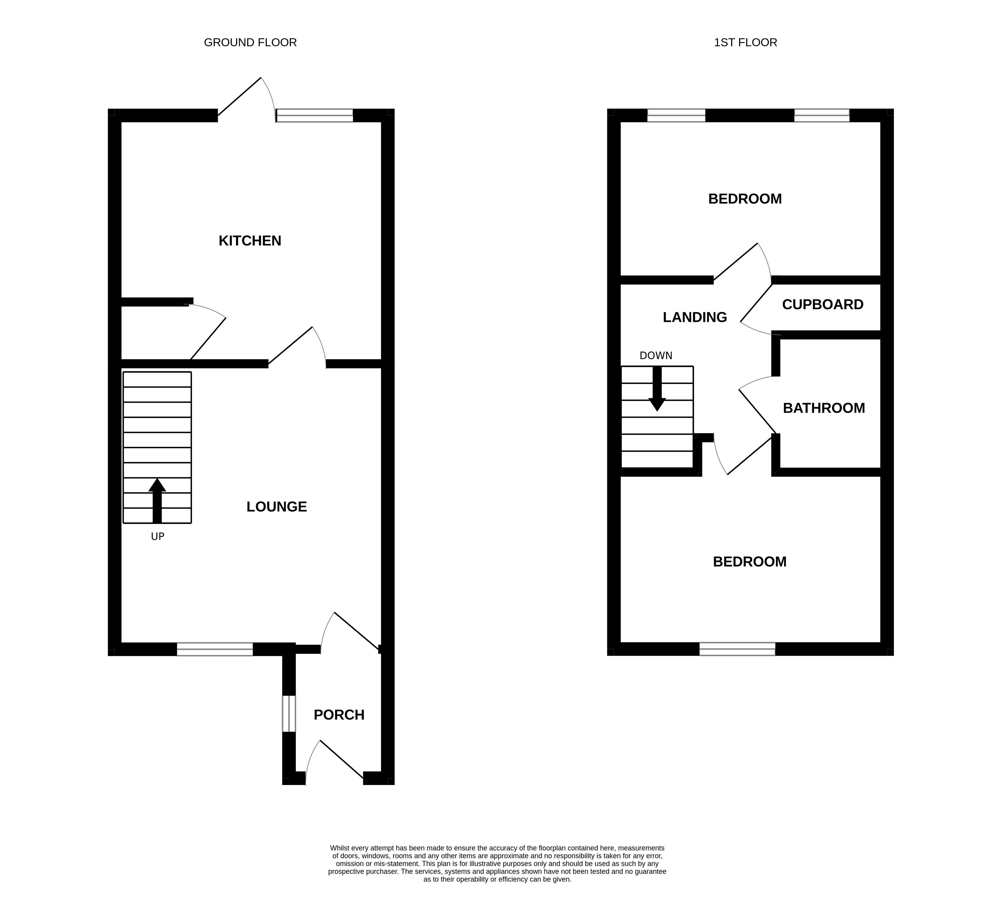 11, Oak Close, Sandy floorplan