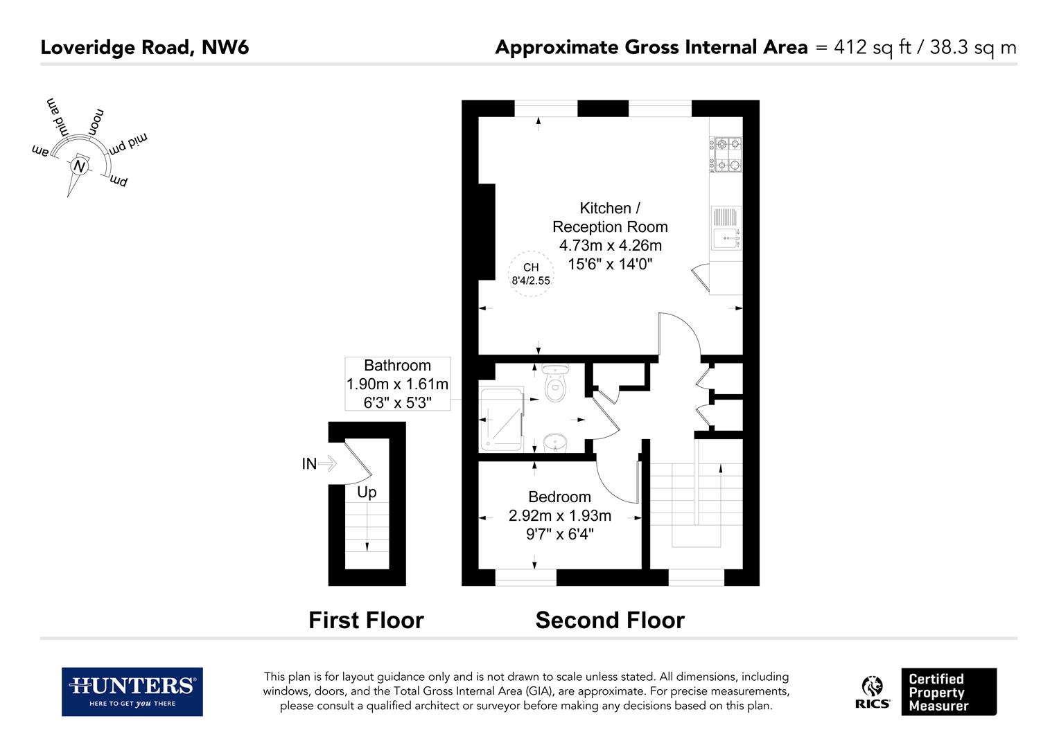 Loveridge Road, London floorplan