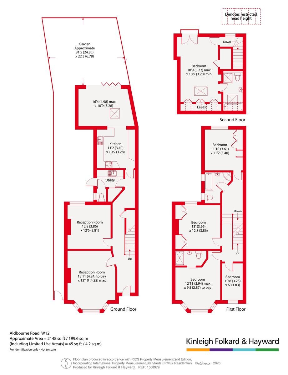 56, Aldbourne Road, London floorplan