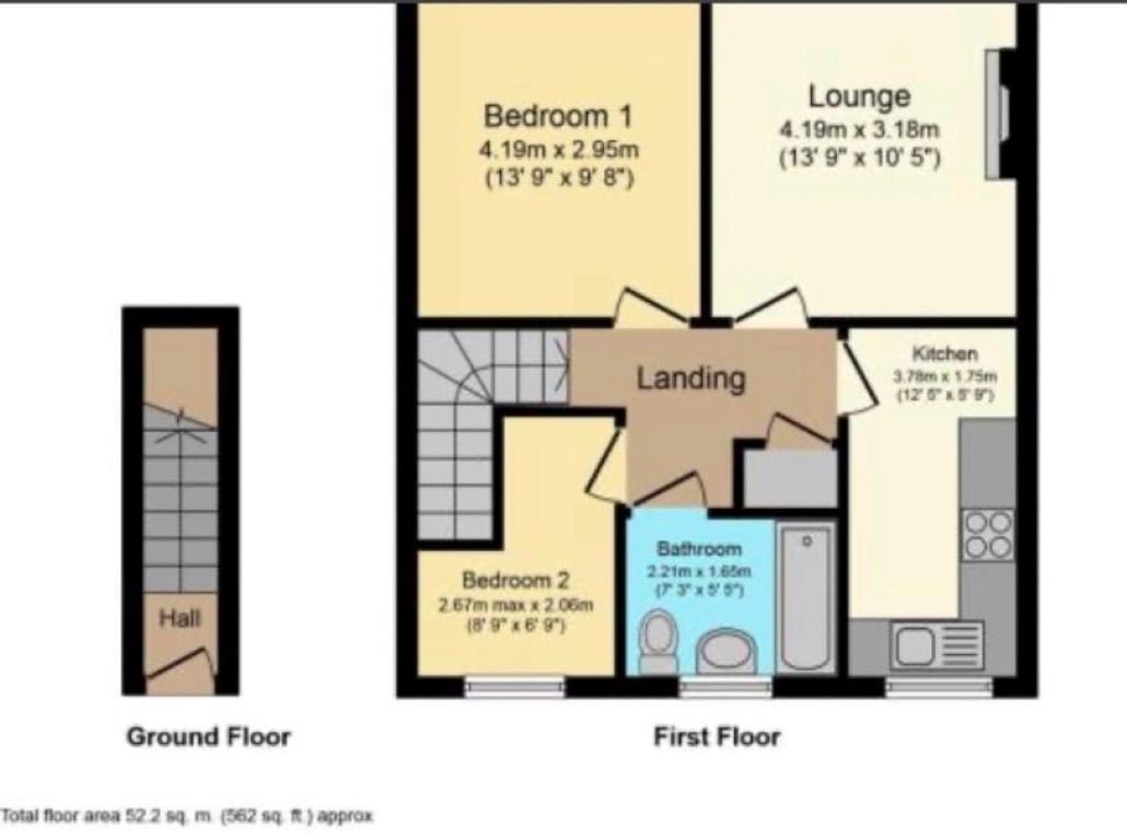 6, Chaldon Close, Wolverhampton floorplan