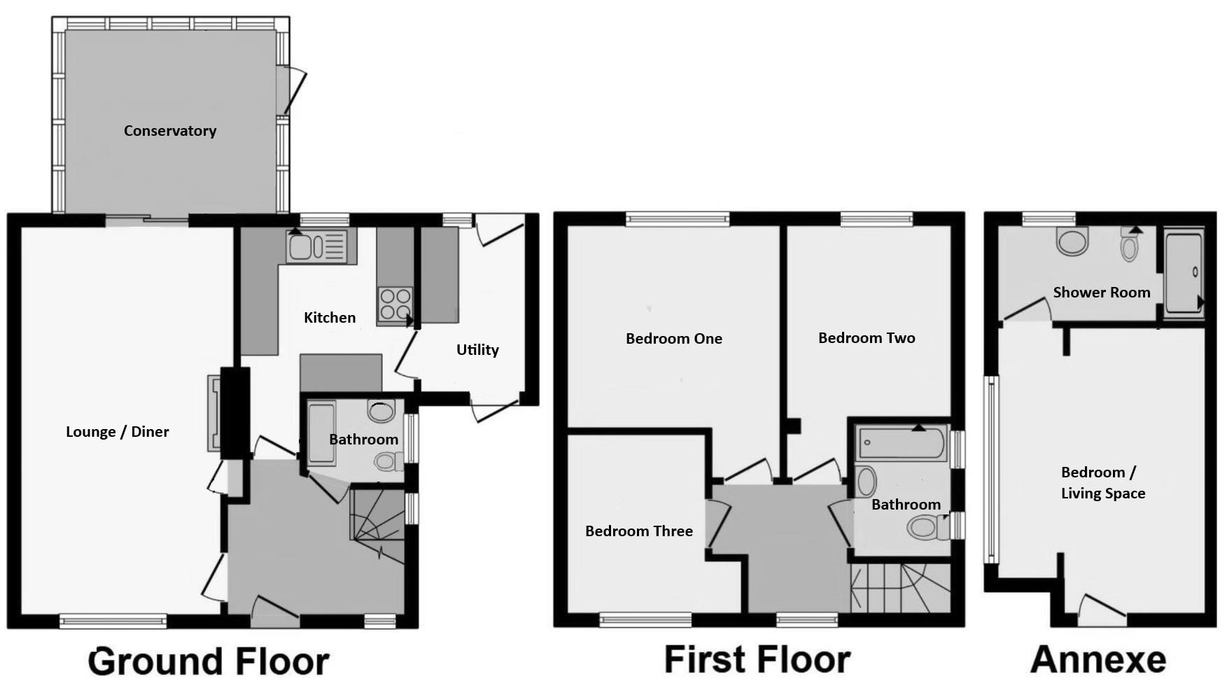 12,, Culliford Way, Weymouth floorplan