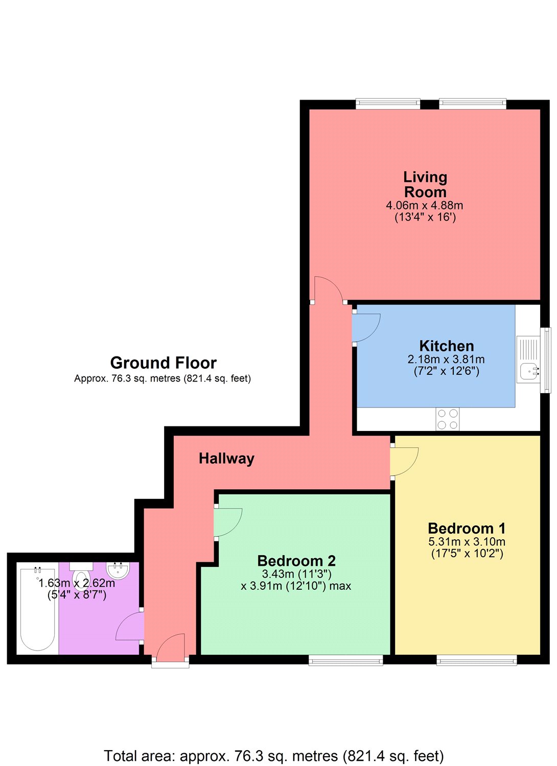 2 Bedrooms Flat for sale in Leavesden Court, Mallard Road, Abbots Langley WD5