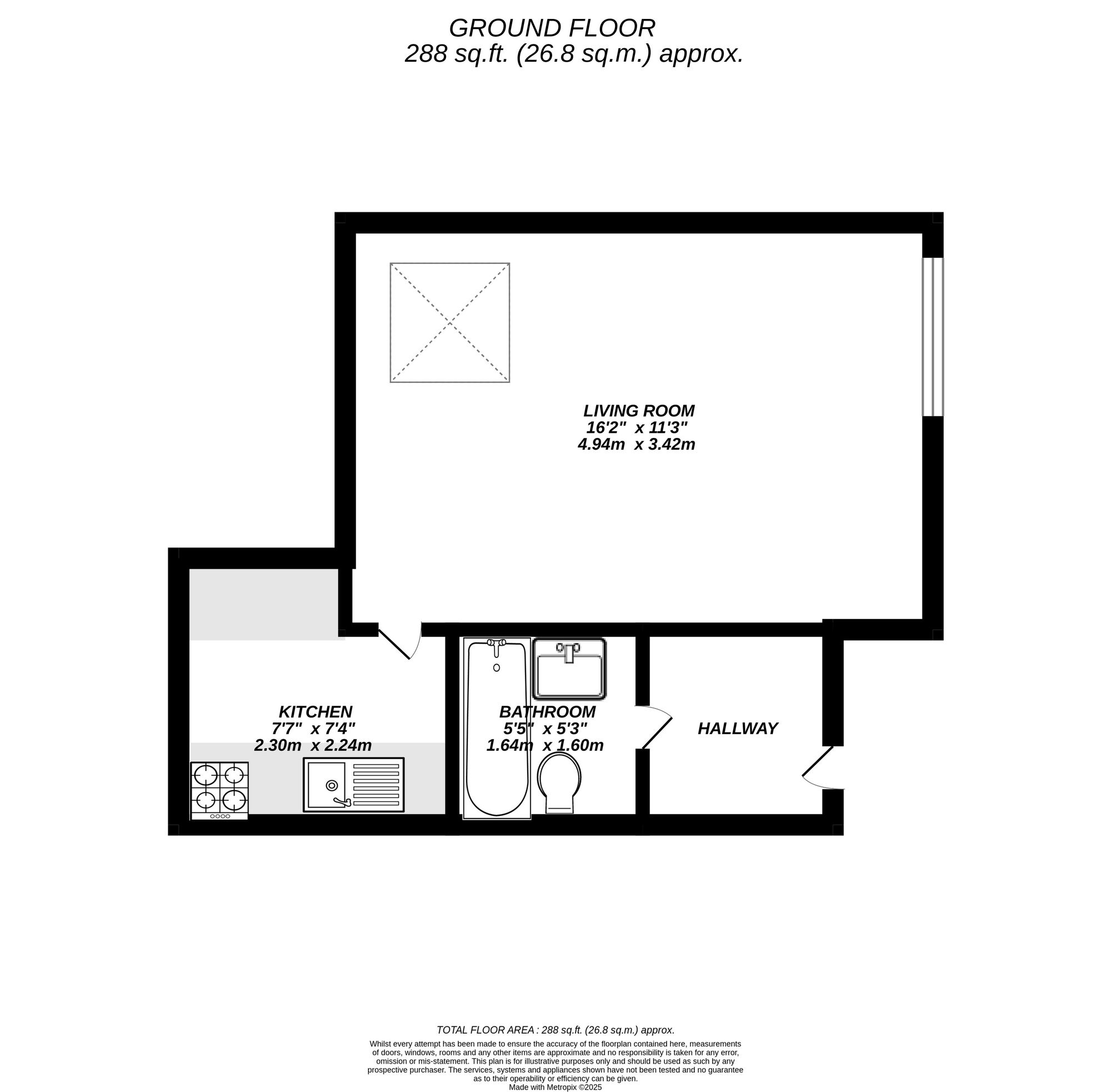Flat 5, Nicholls Court 2c Nicholls Avenue, Uxbridge floorplan