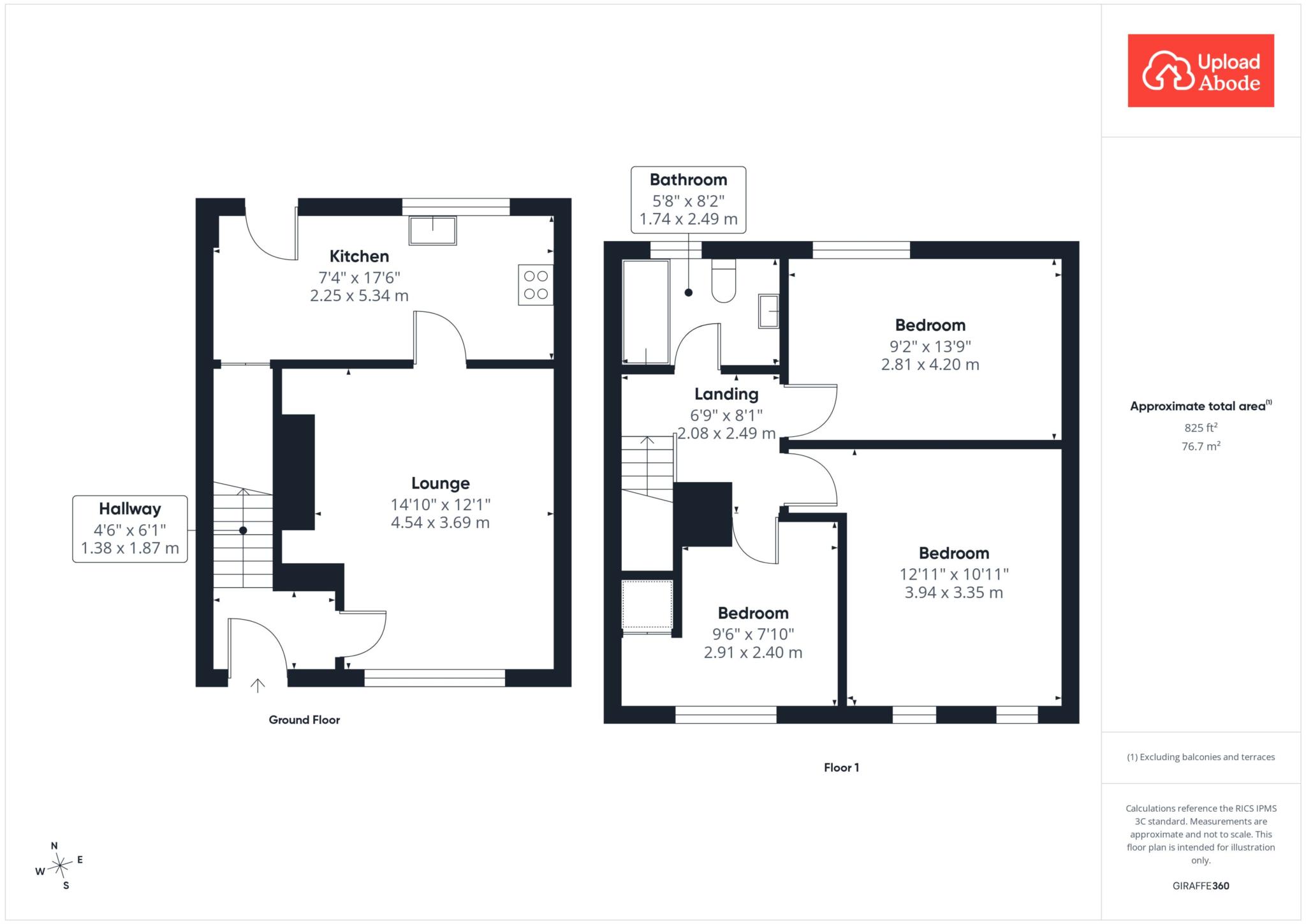 87, Lomond Drive, Wishaw floorplan