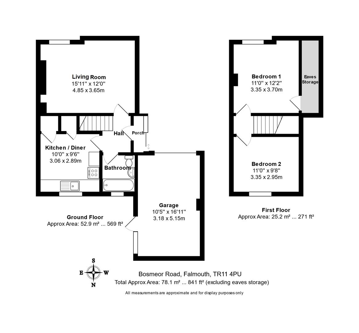 46, Bosmeor Road, Falmouth floorplan