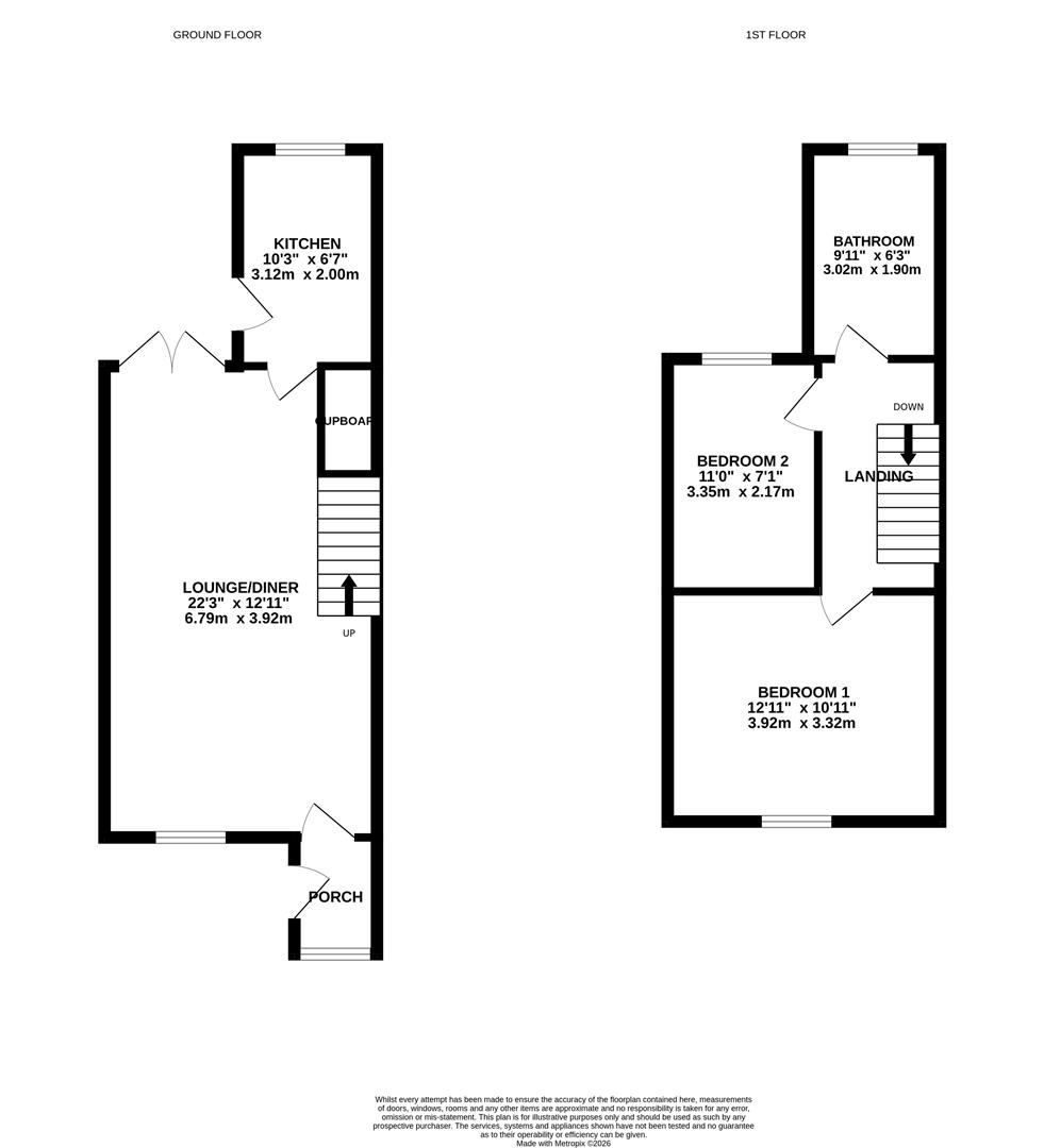 12, Gartons Lane, St. Helens floorplan