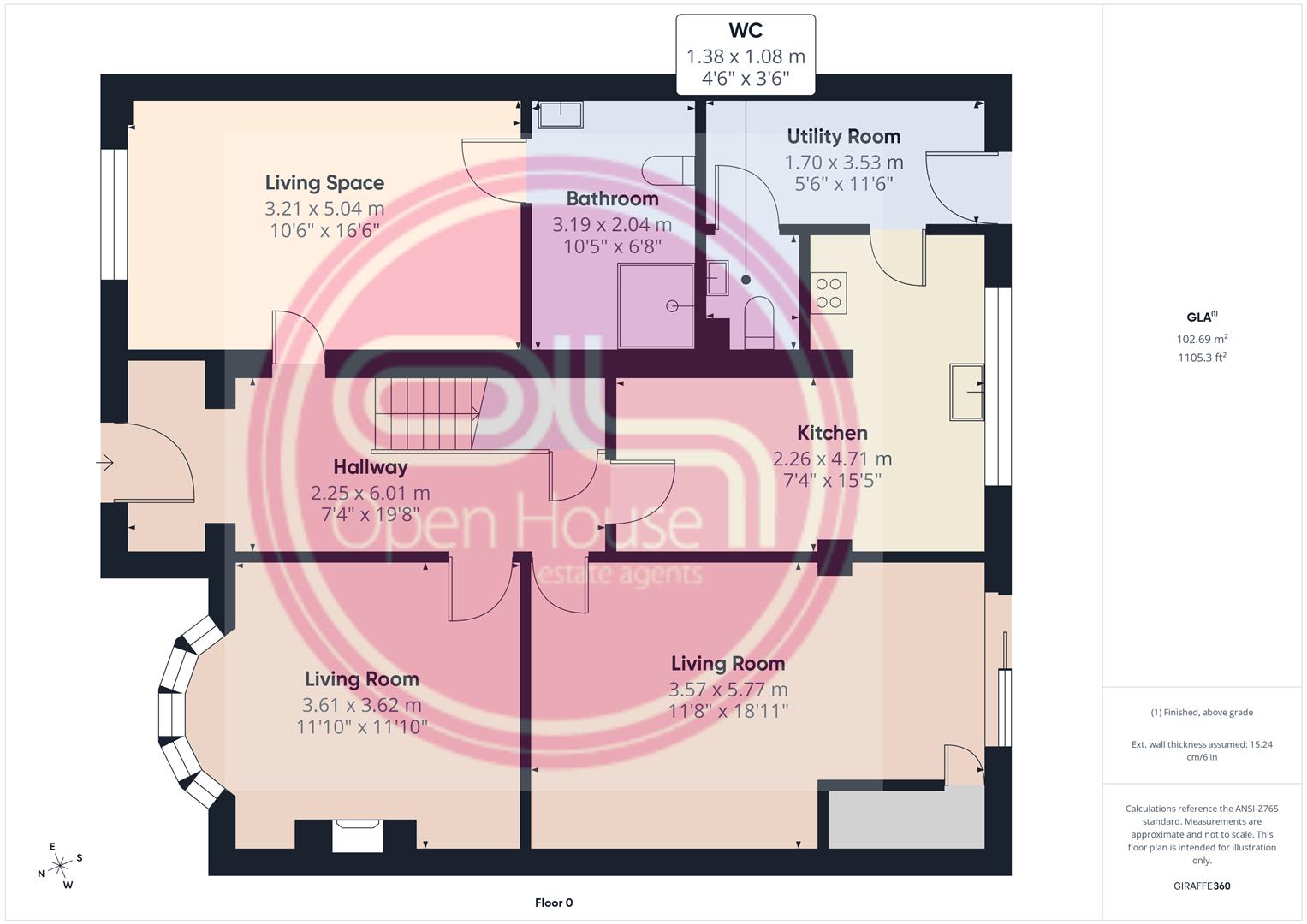 106, Beamhill Road, Burton-On-Trent floorplan