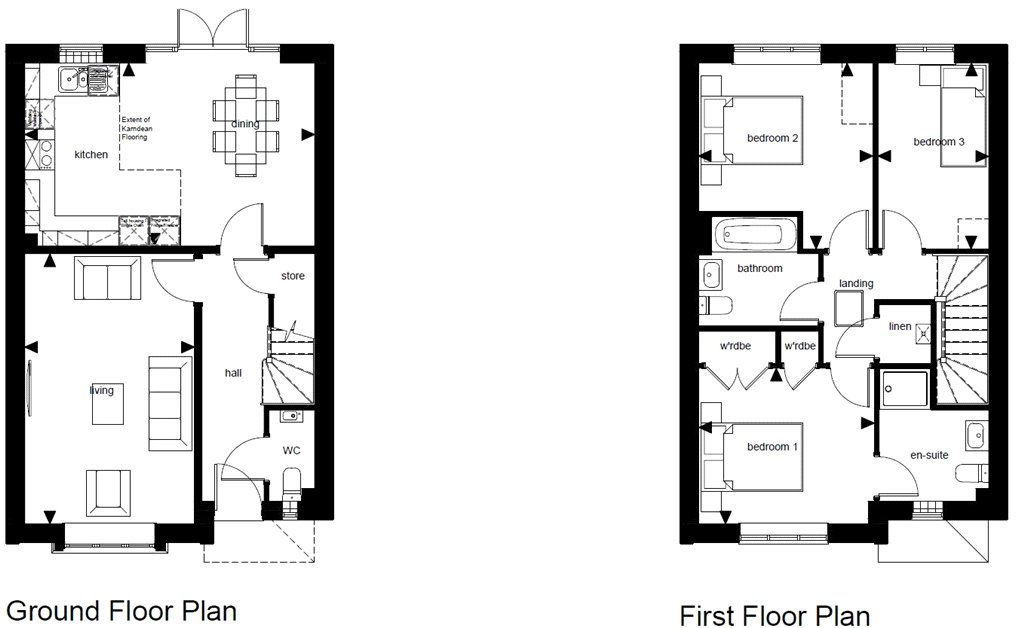 Victory Fields, Poyle Road, Tongham, Farnham GU10, 3 bedroom detached ...