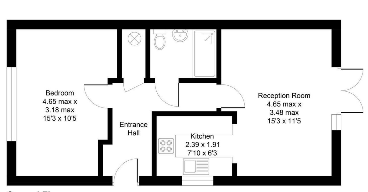 56b, Bellclose Road, West Drayton floorplan