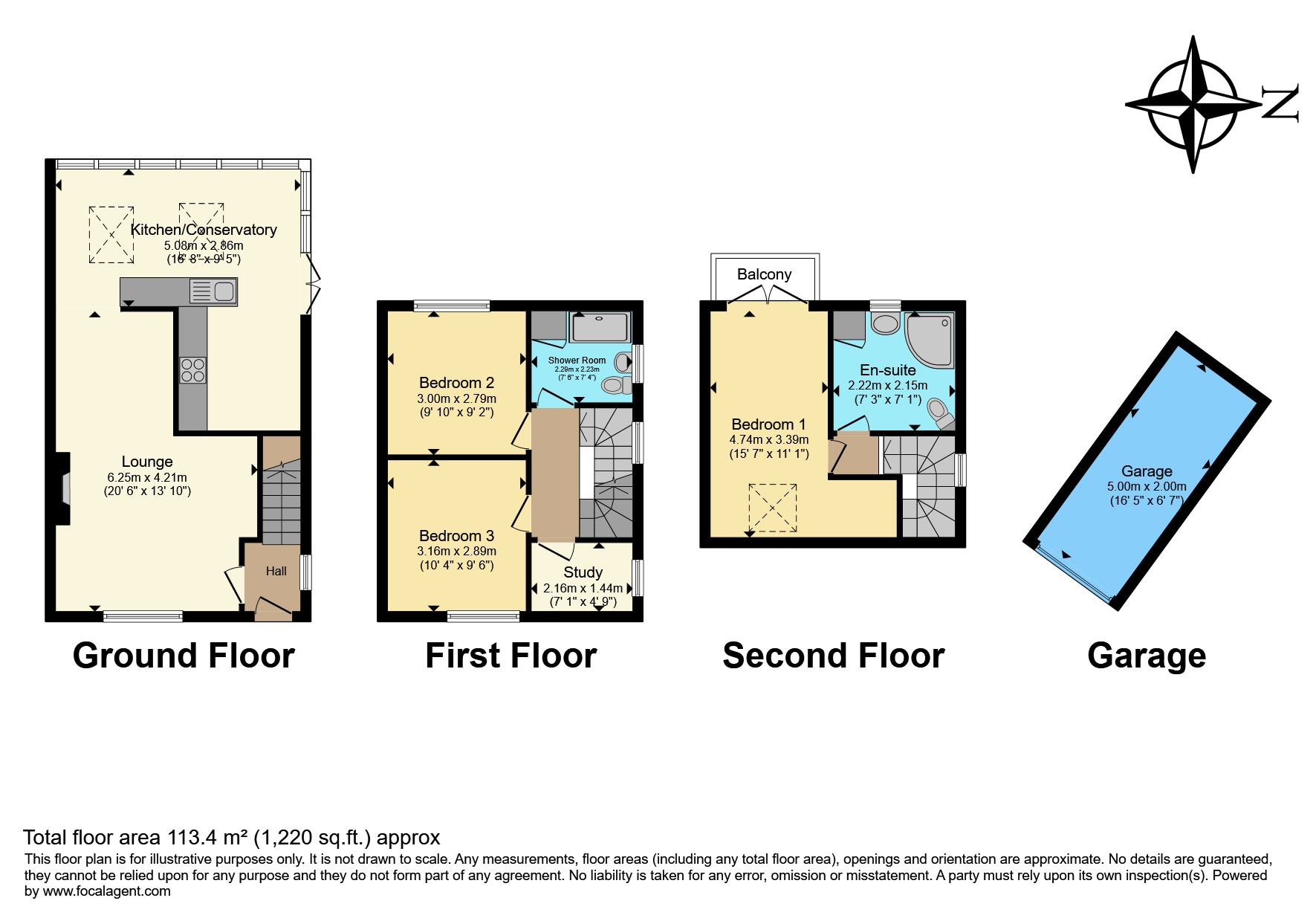 13, Lansdowne Crescent, Hailsham floorplan