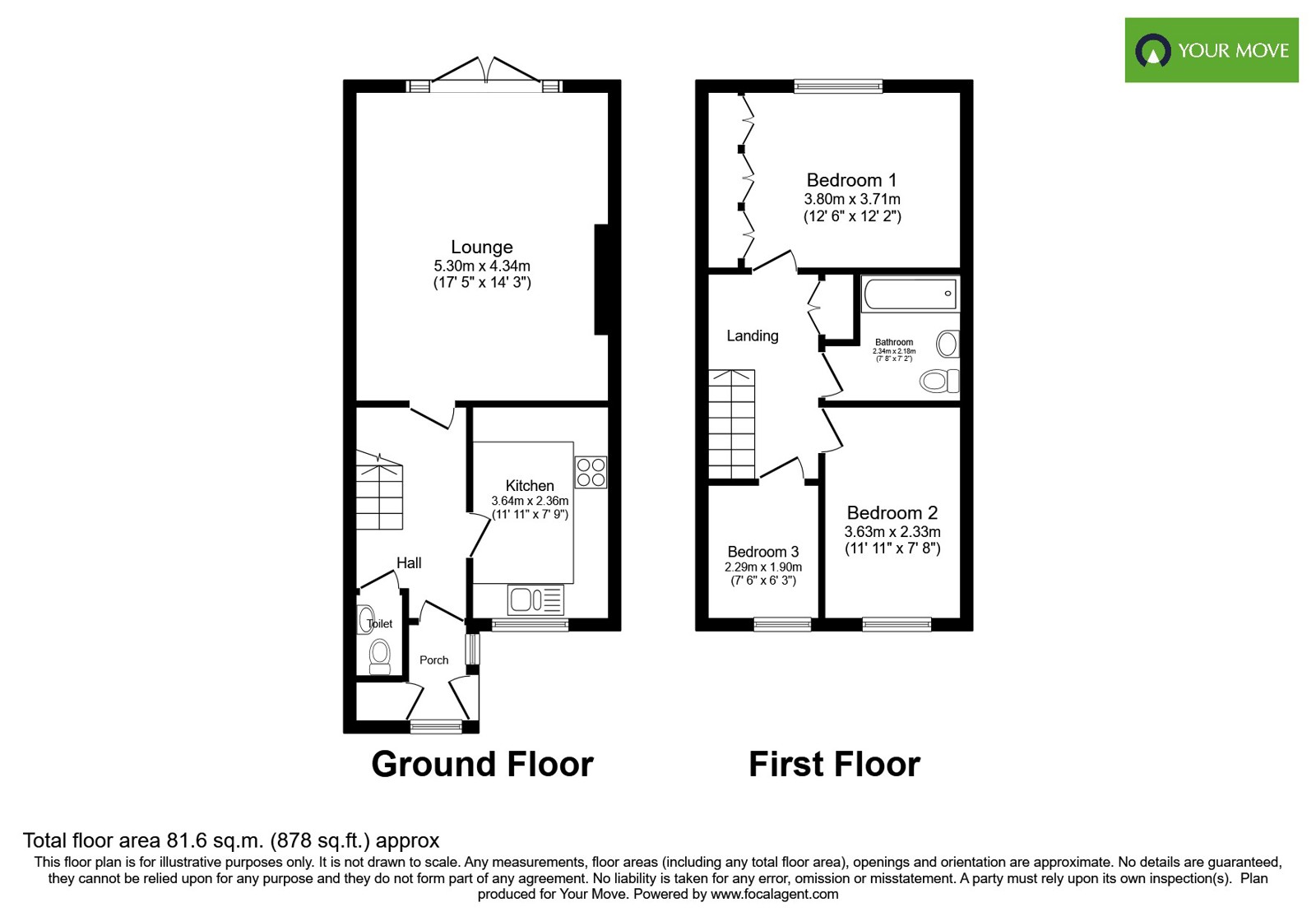 22, Swandene, West Sussex floorplan