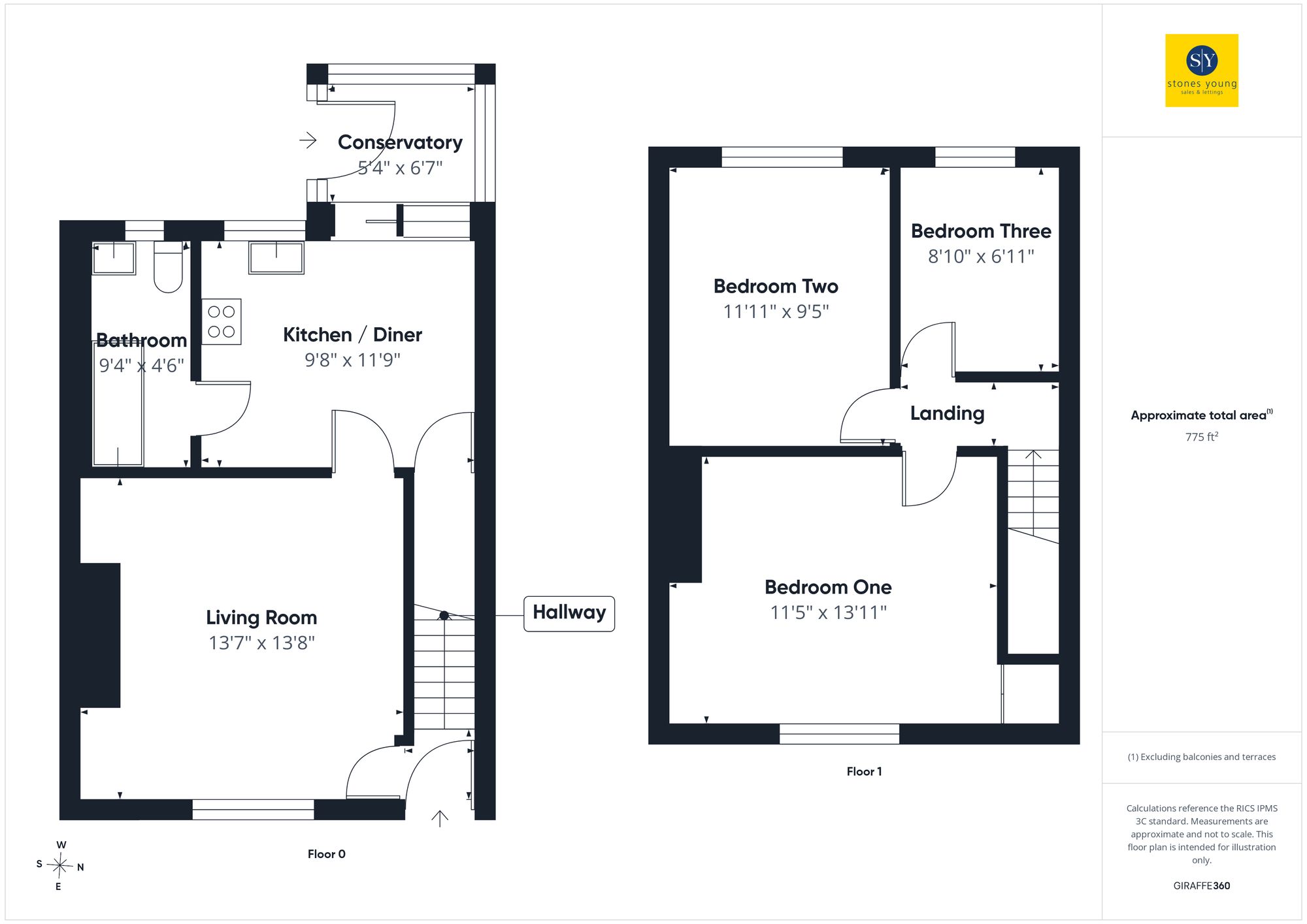 3 Ribble Avenue, Blackburn floorplan