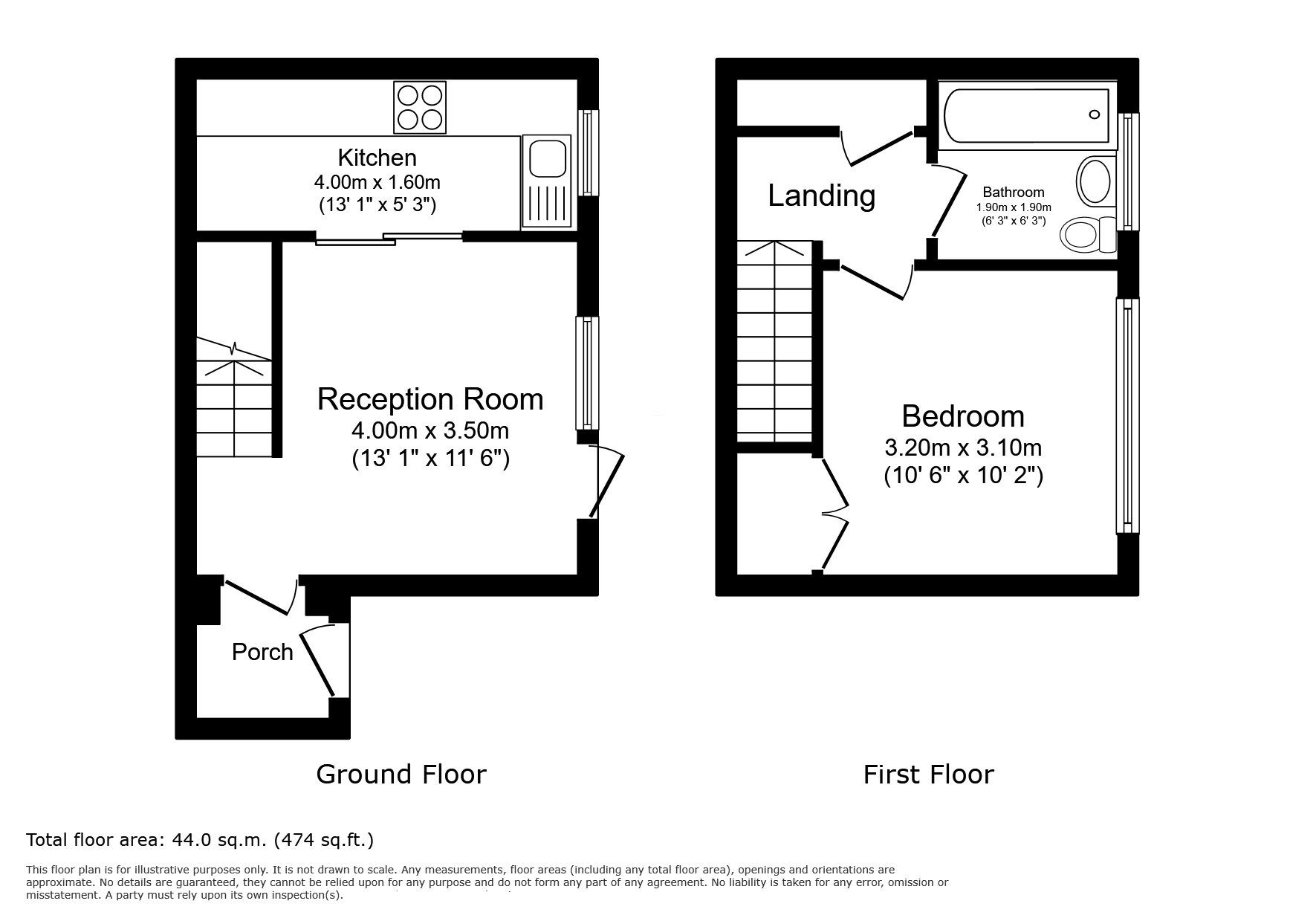 10, Fitzjohn Close, Surrey floorplan