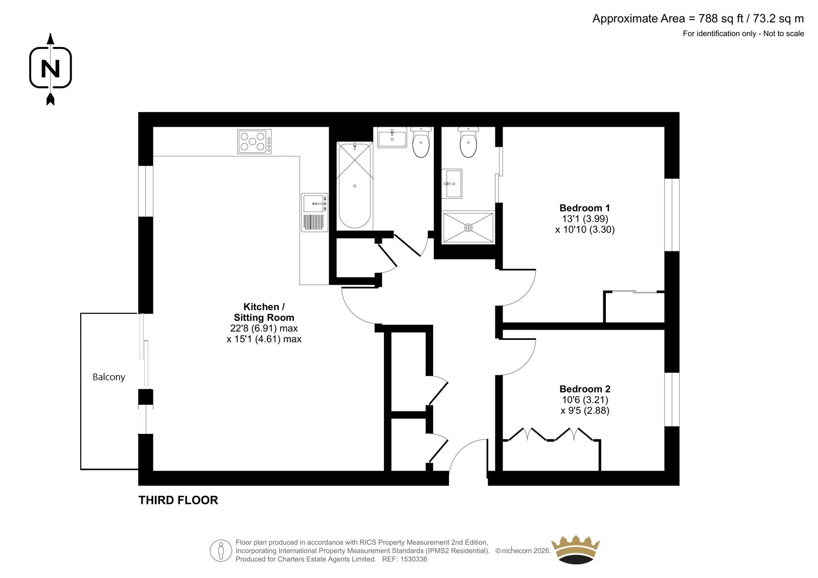 Royal Crescent Road, Hampshire floorplan