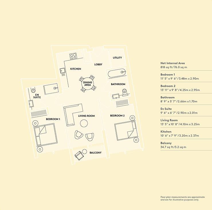 2 Bedrooms Flat to rent in No.2, Upper Riverside, Cutter Lane, Greenwich Peninsula SE10