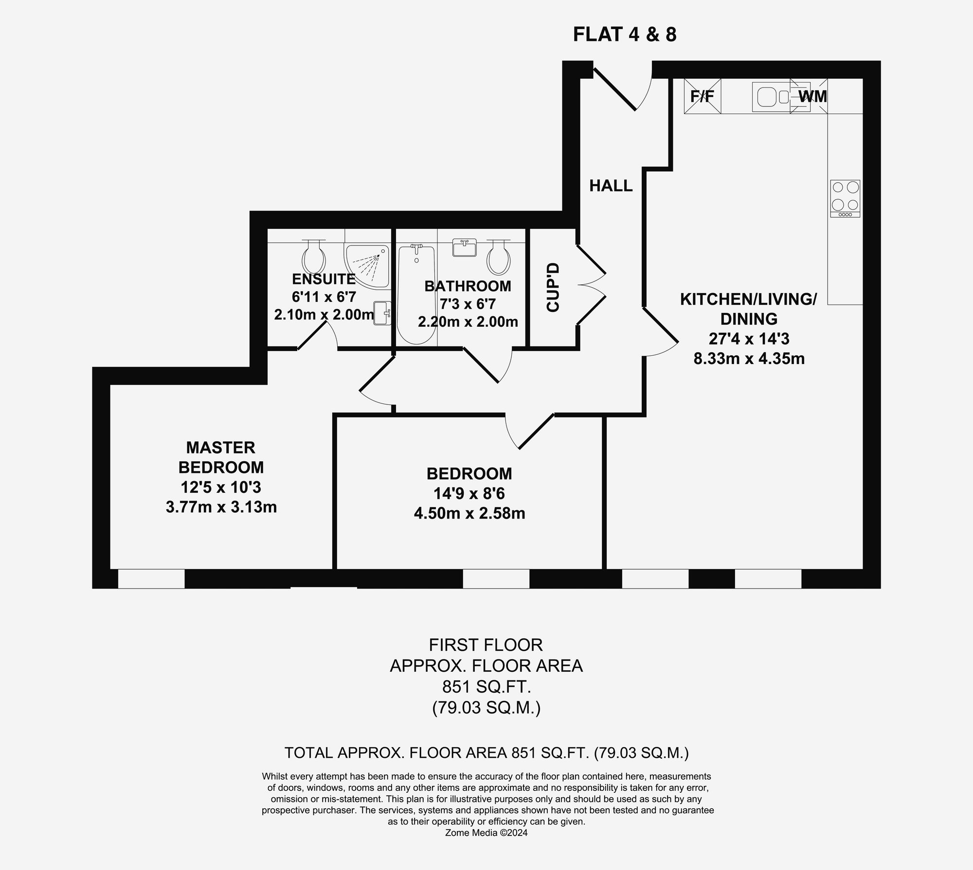 Flat 4 180 High Street, Tonbridge, Tonbridge floorplan