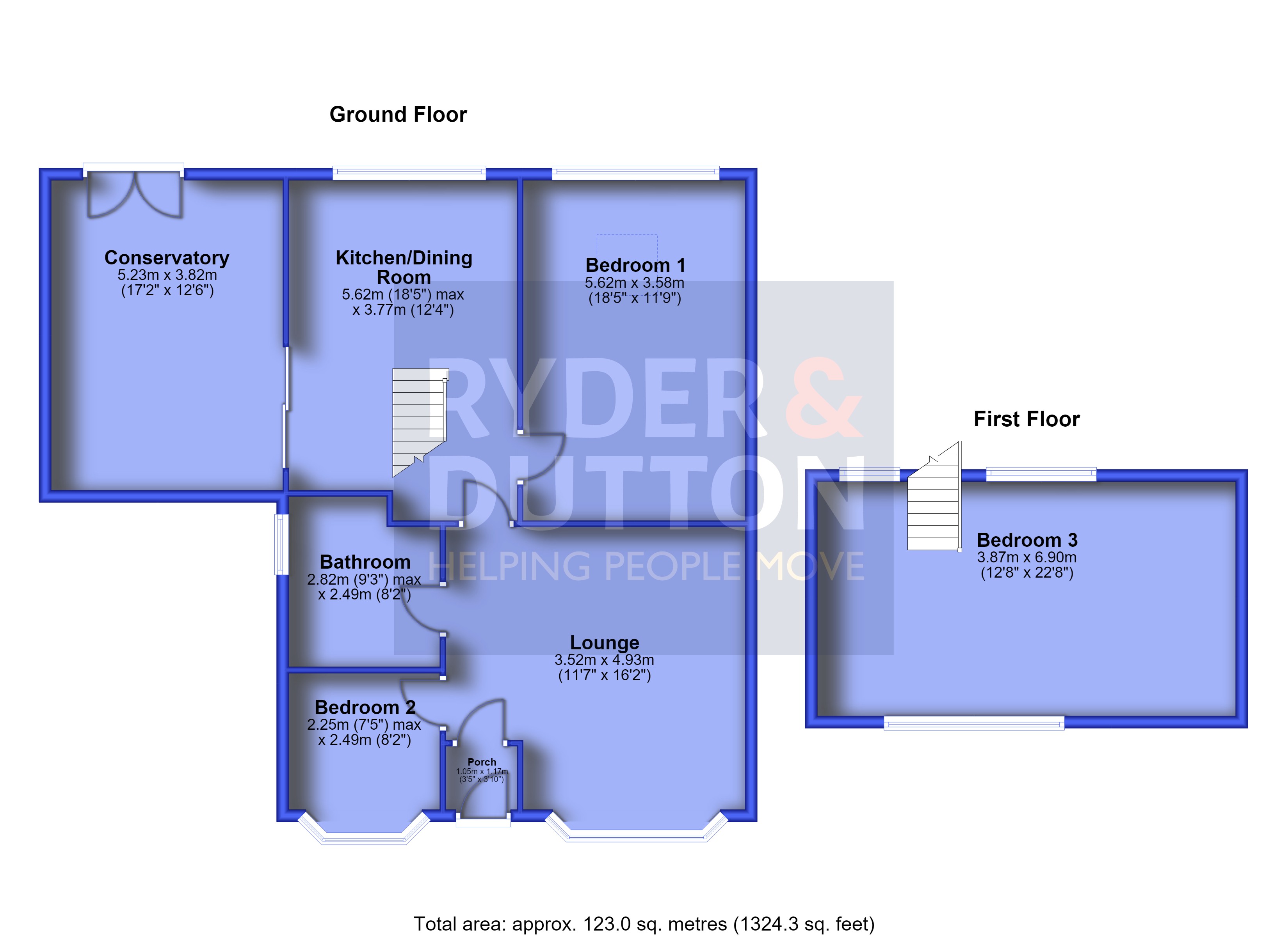 47, Coulsden Drive, Manchester floorplan