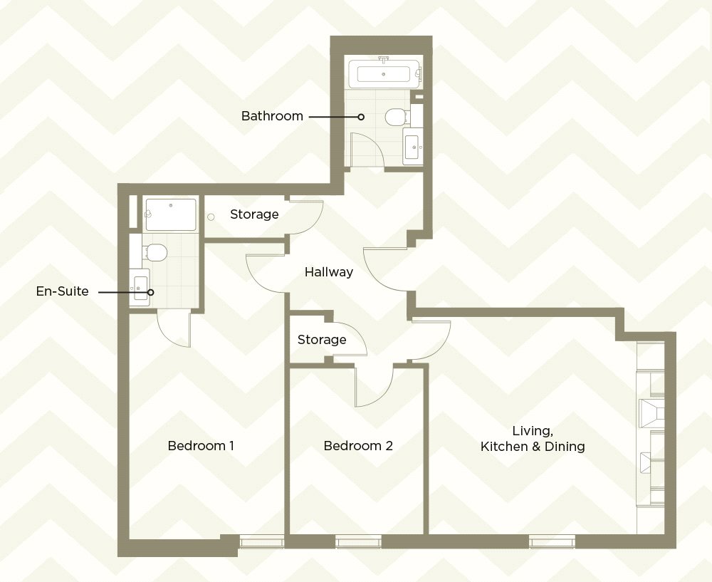 2 Bedrooms Flat for sale in Brayford Wharf North, Lincoln LN1