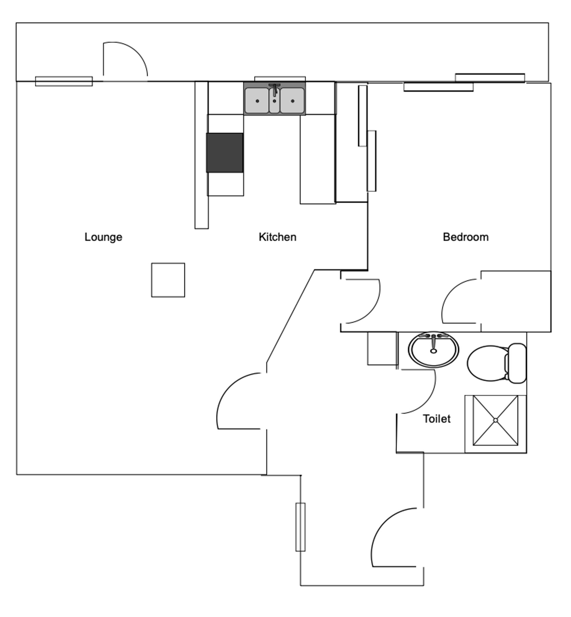 0/1 51 Albert Road, Gourock floorplan
