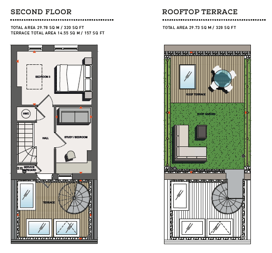 13, Armstrong Close, London floorplan