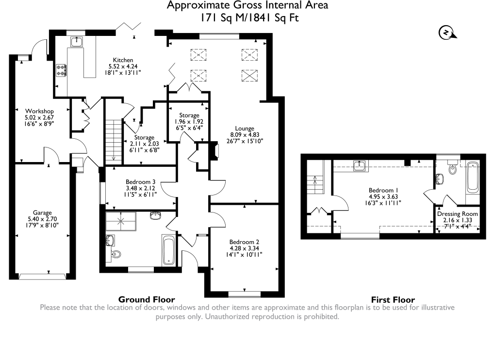 3, Forge End, Stapleford floorplan