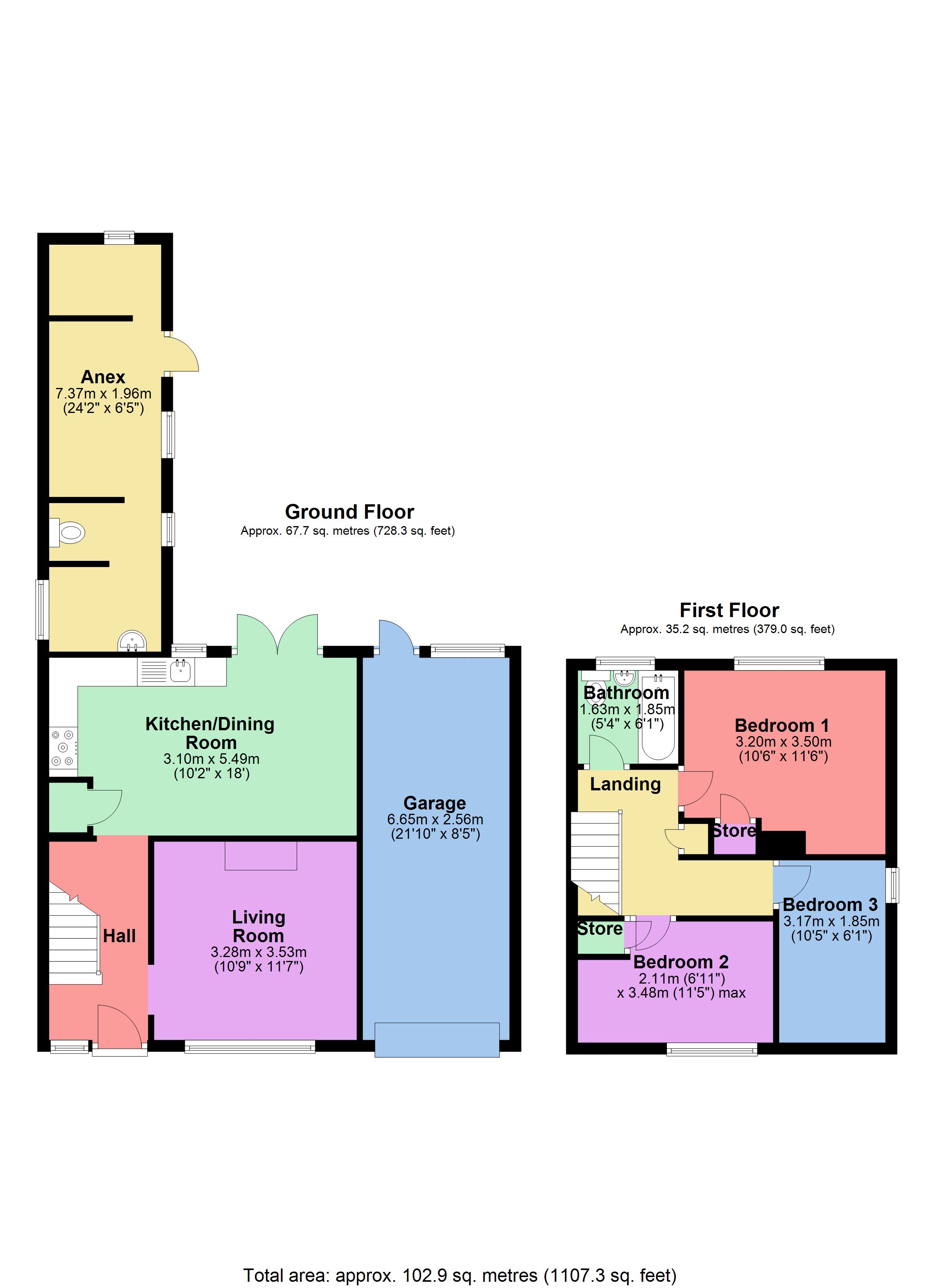 3 Bedrooms Semi-detached house for sale in High Road, Leavesden, Watford, Hertfordshire WD25