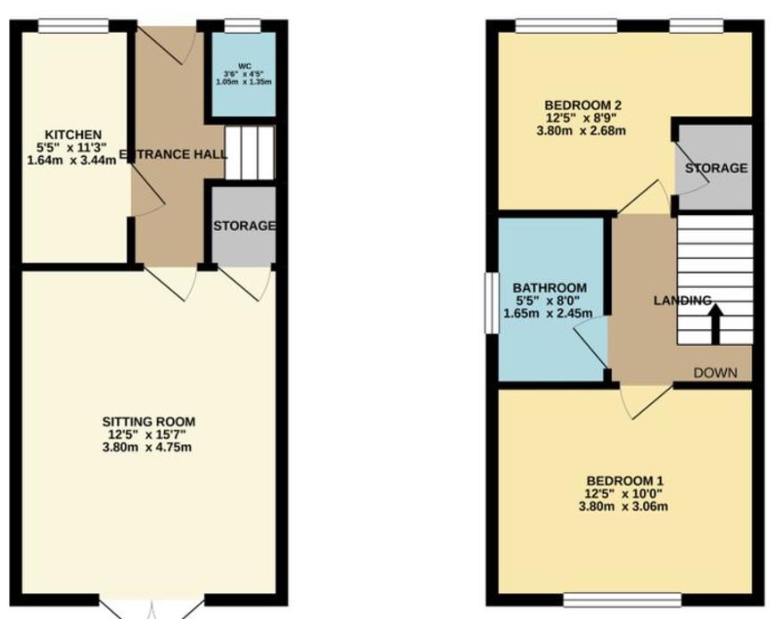 12, Barnard Meadows, Kirton Lindsey floorplan