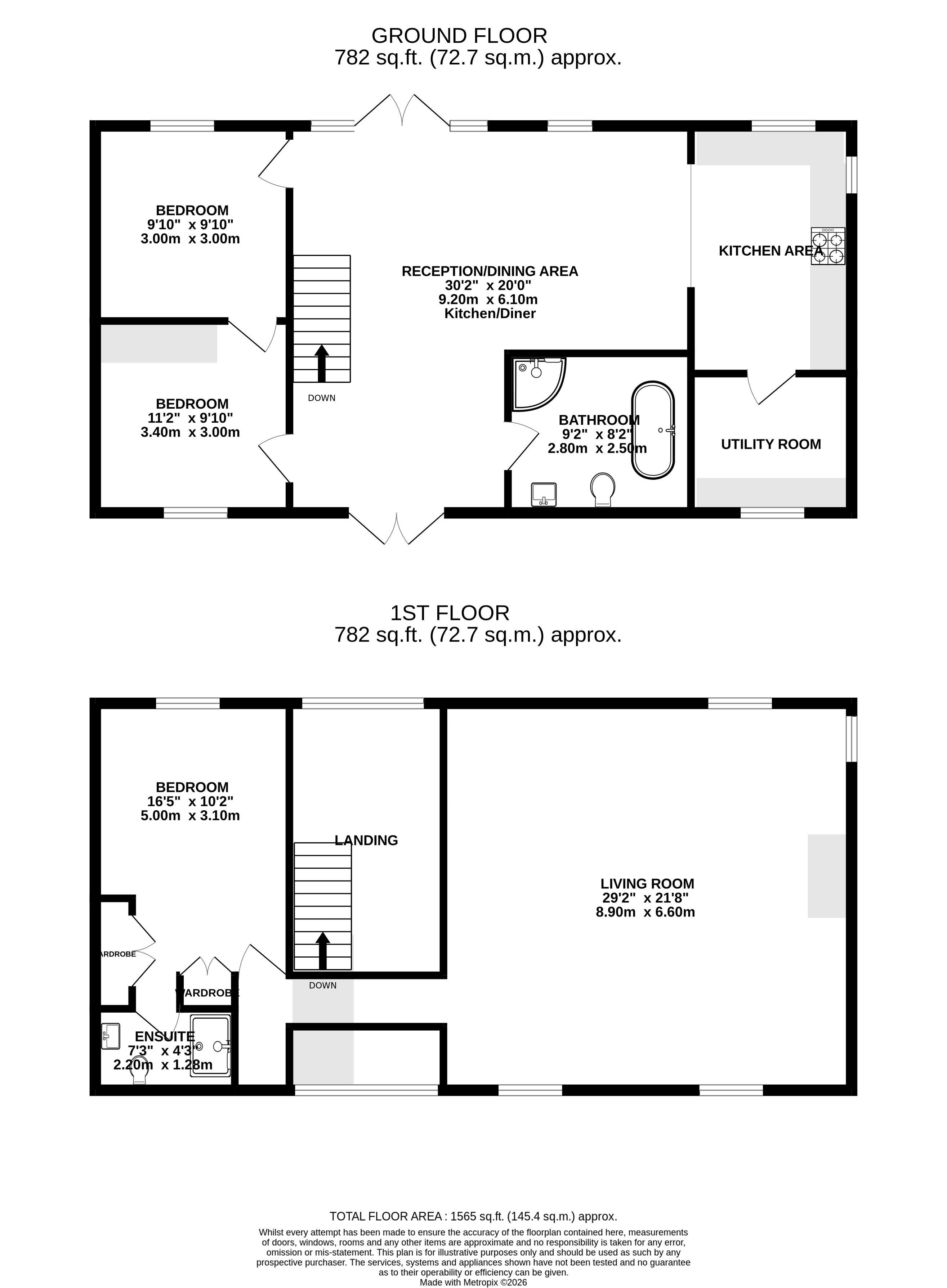 Hall Barn, Paper Mill Lane, Claydon floorplan