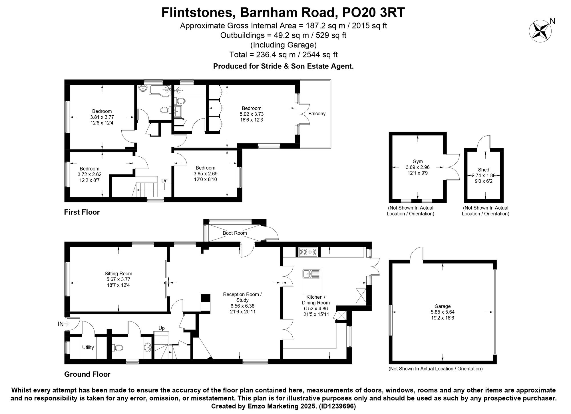Flintstones Barnham Road, Chichester floorplan