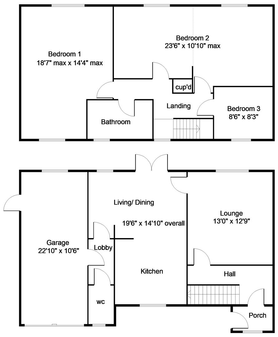 4, Hereford Road, Doncaster floorplan