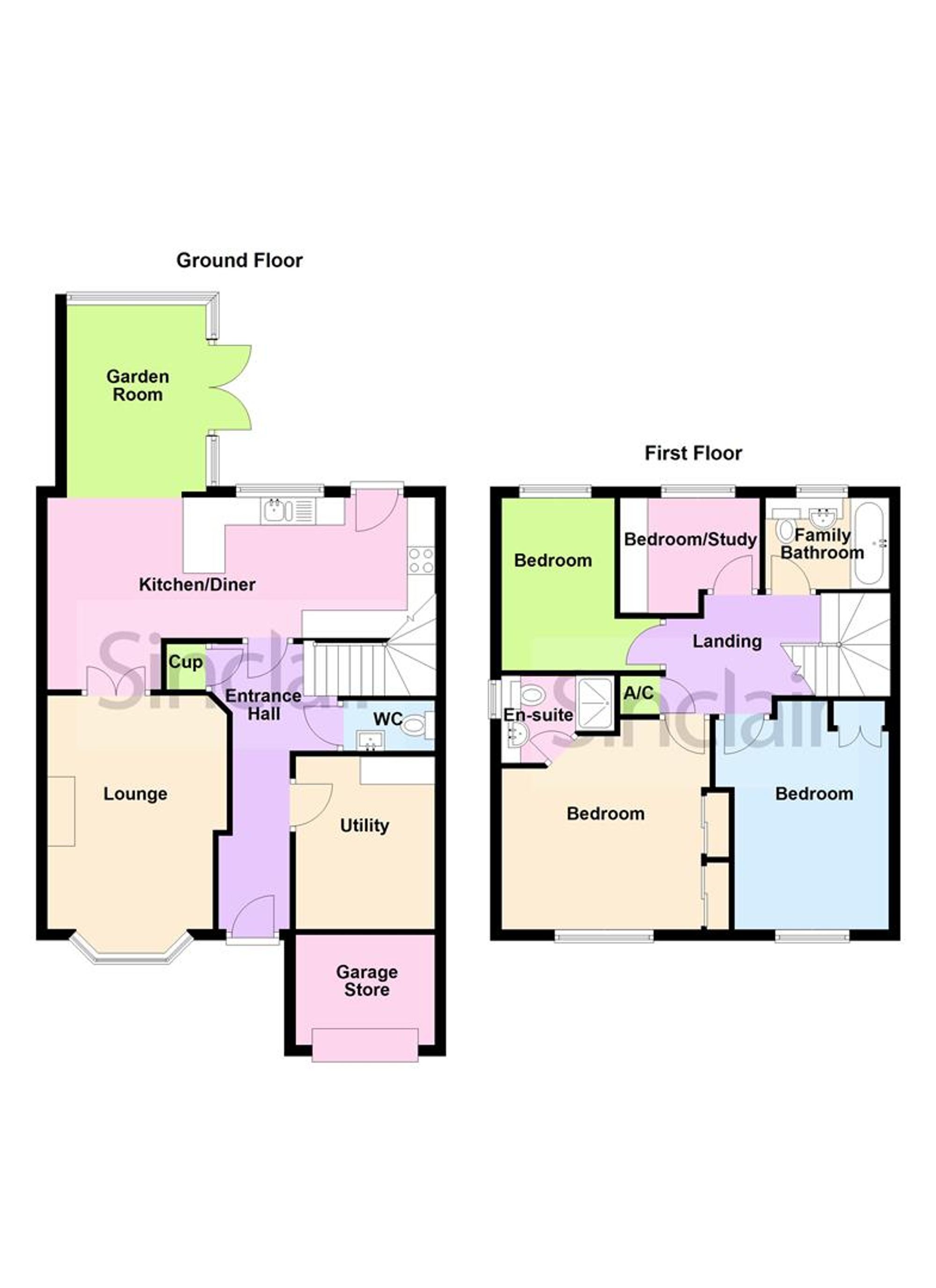 9 Battleflat Drive, Coalville floorplan