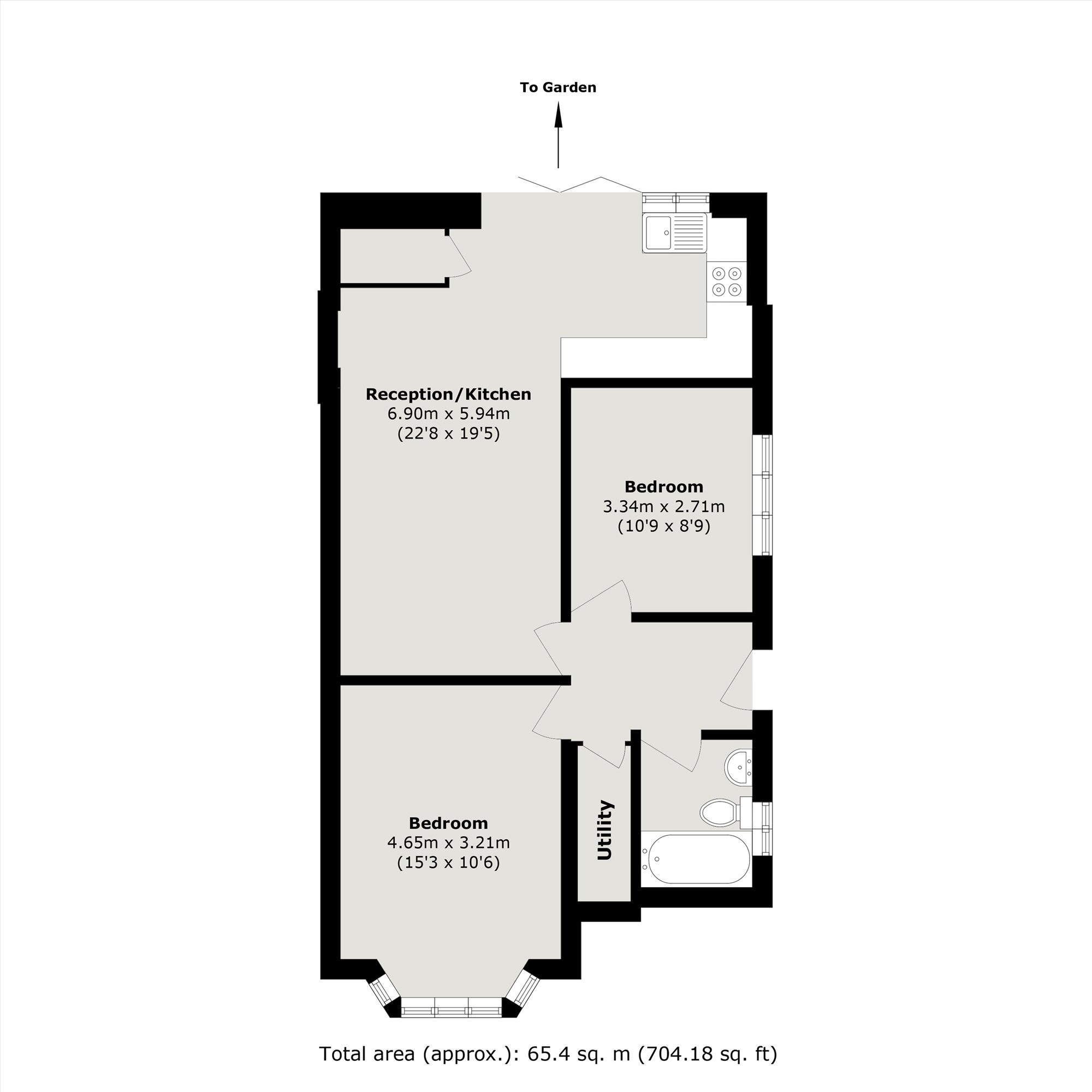 18, Fairlawn Avenue, London floorplan