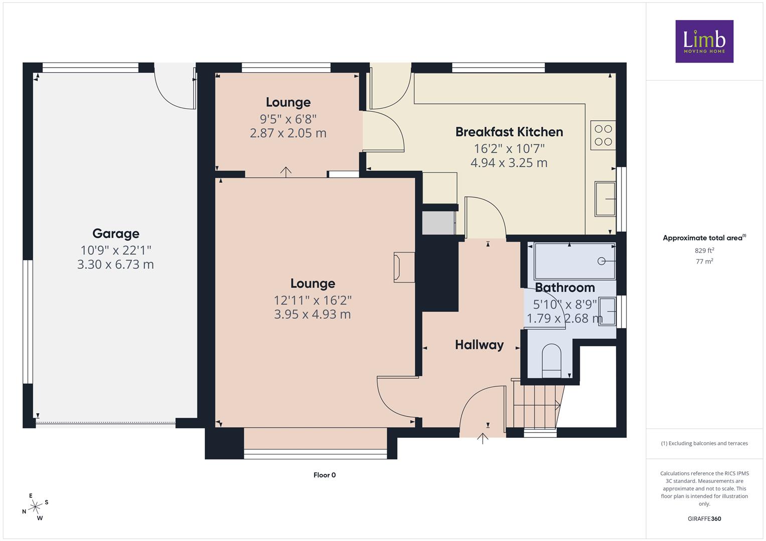 3, Rowley Road, Little Weighton floorplan