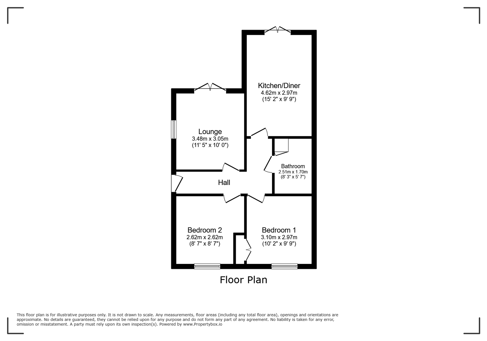 Land Adjacent to Victoria Villas,1, Beards Road, Swadlincote floorplan