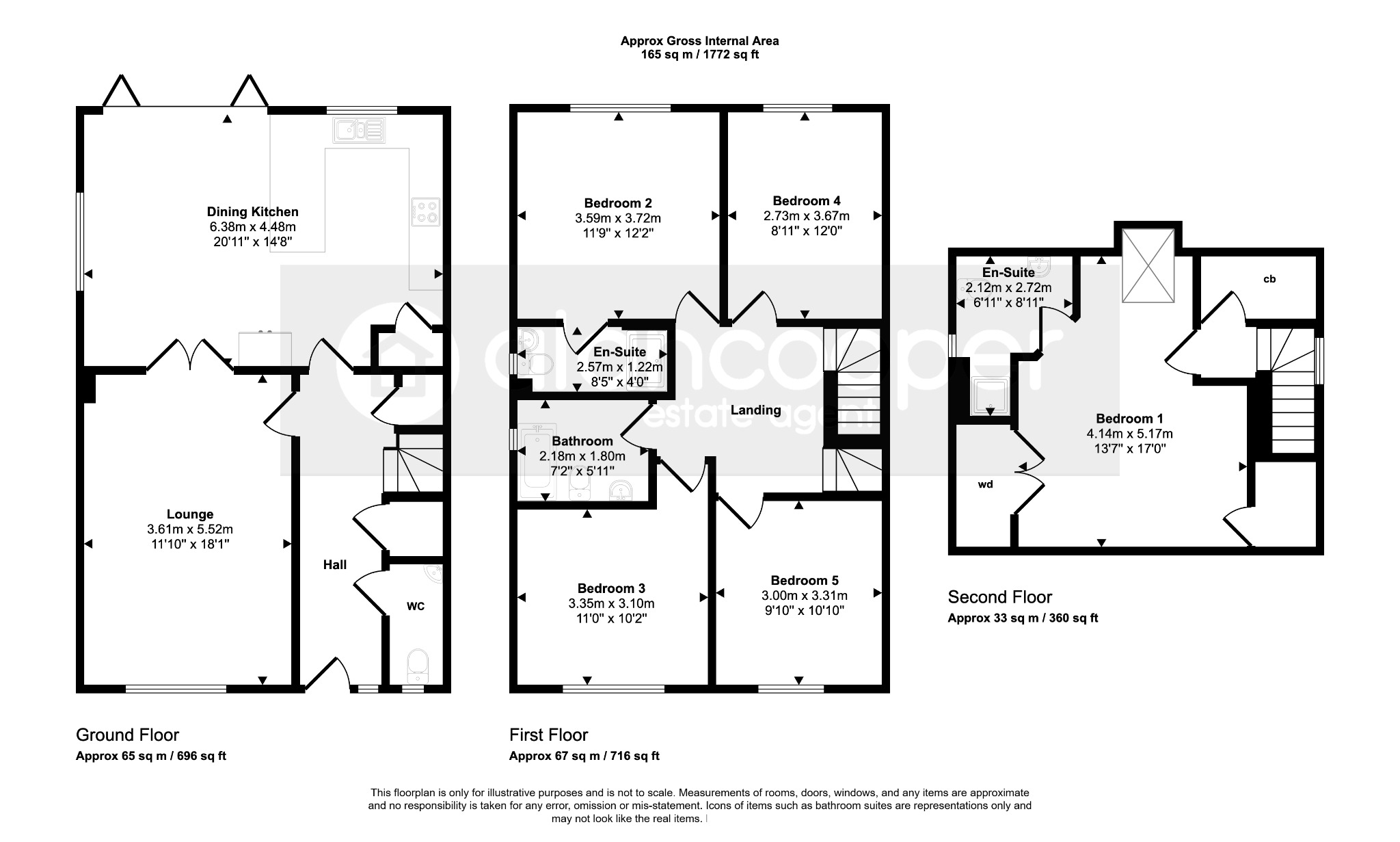 63b Tunnel Road, Galley Common, Warwickshire floorplan