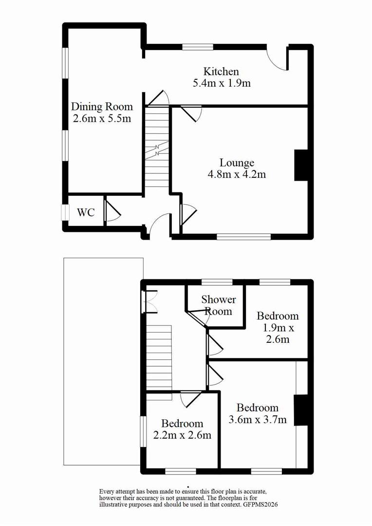 21, Goose Green, Keighley floorplan