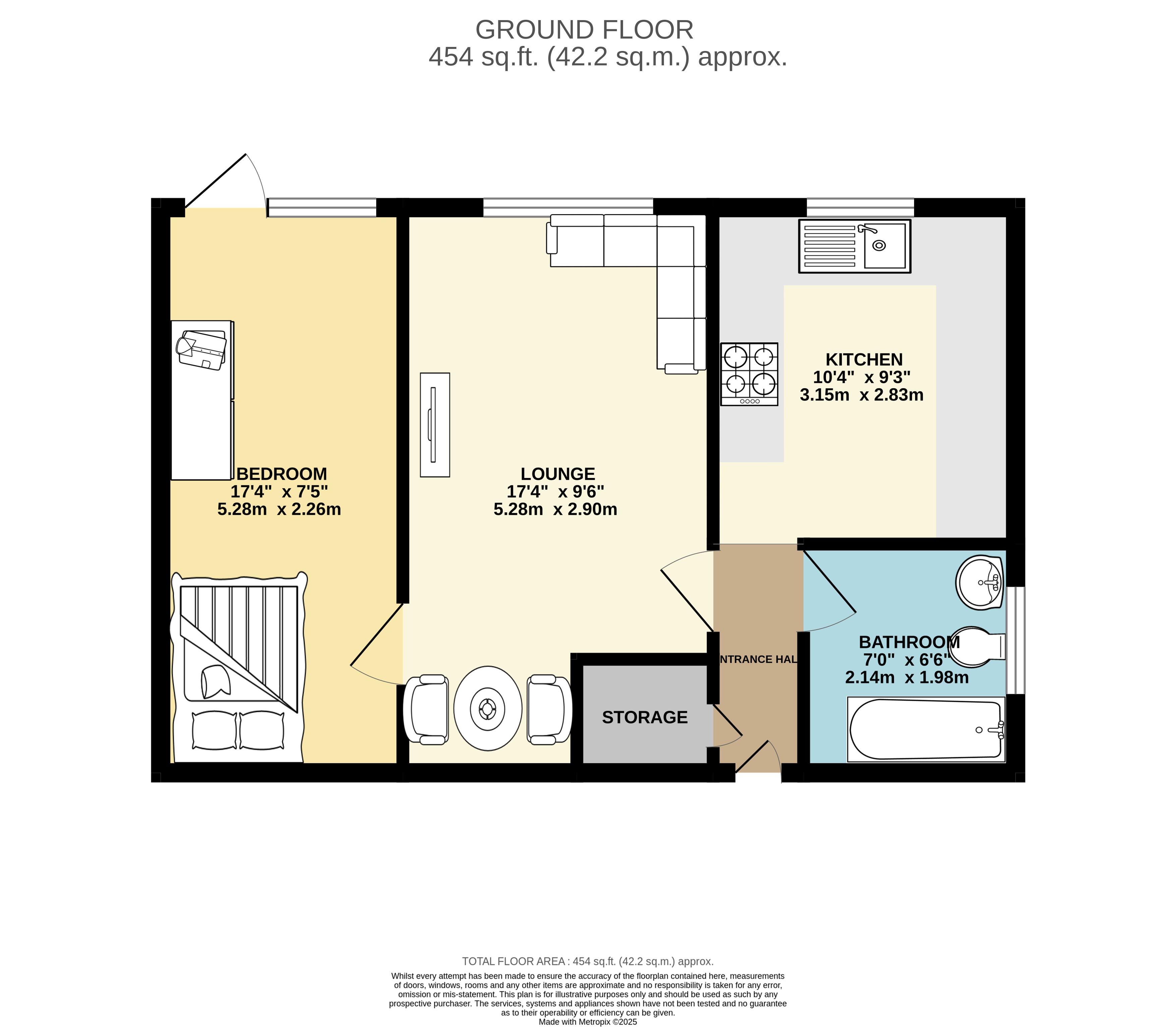 2 Stopsley Court, Hitchin Road, Luton floorplan