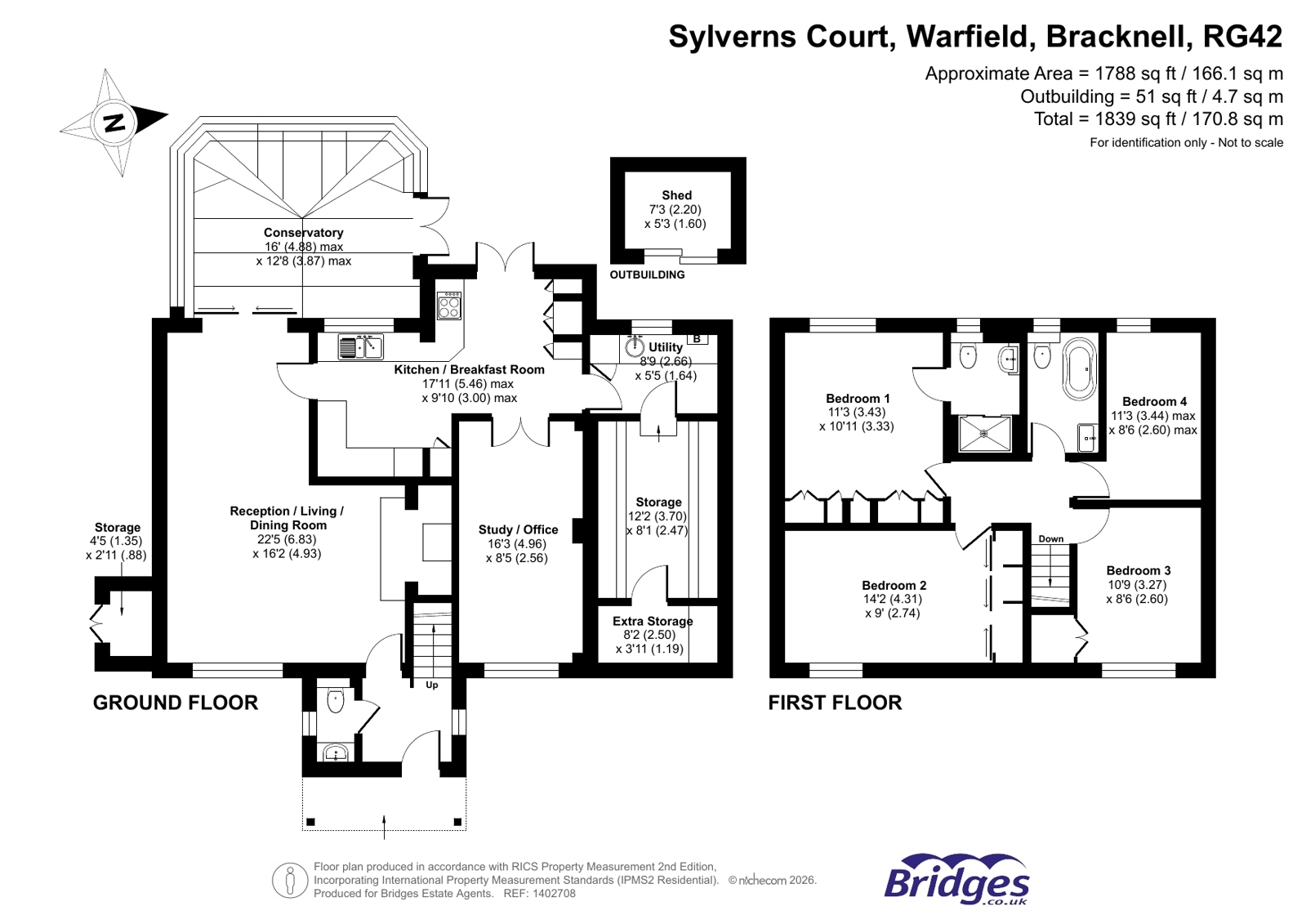 6, Sylverns Court, Bracknell floorplan