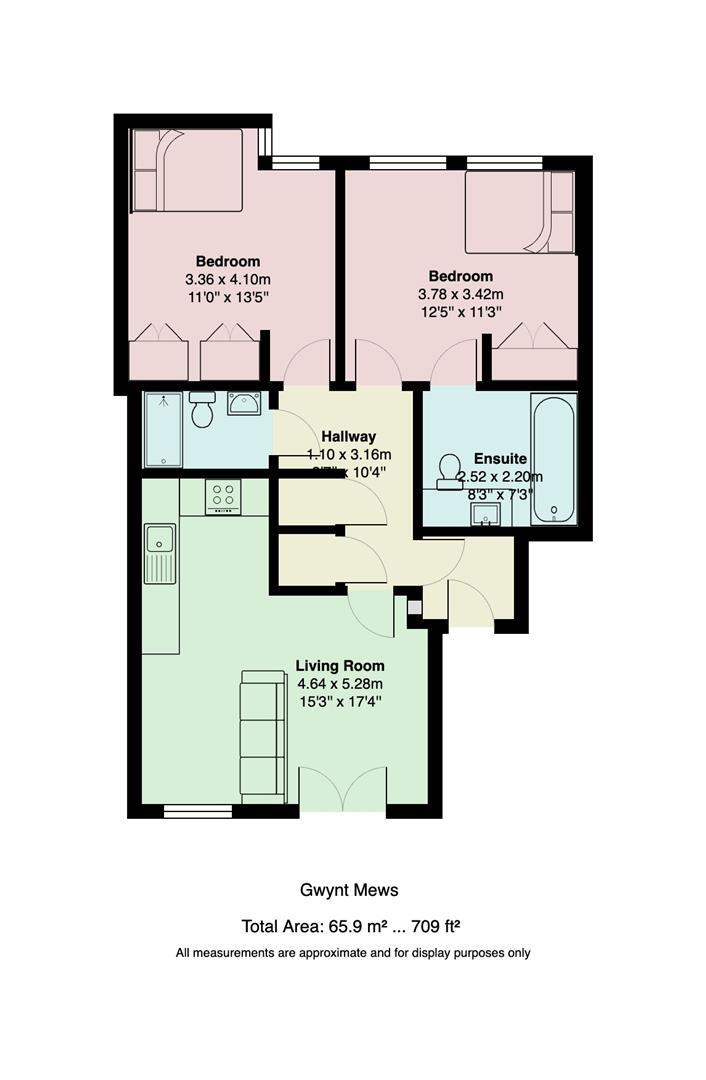 Cathedral Road, Cardiff floorplan