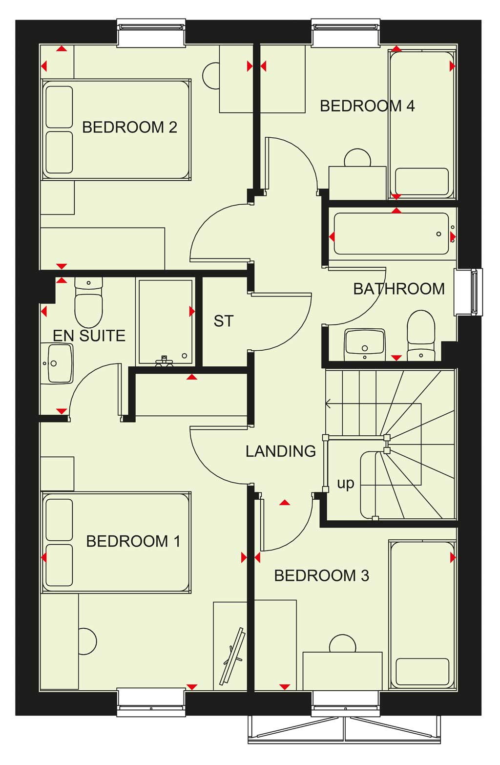 H8553413, Dowling Road, Uttoxeter floorplan