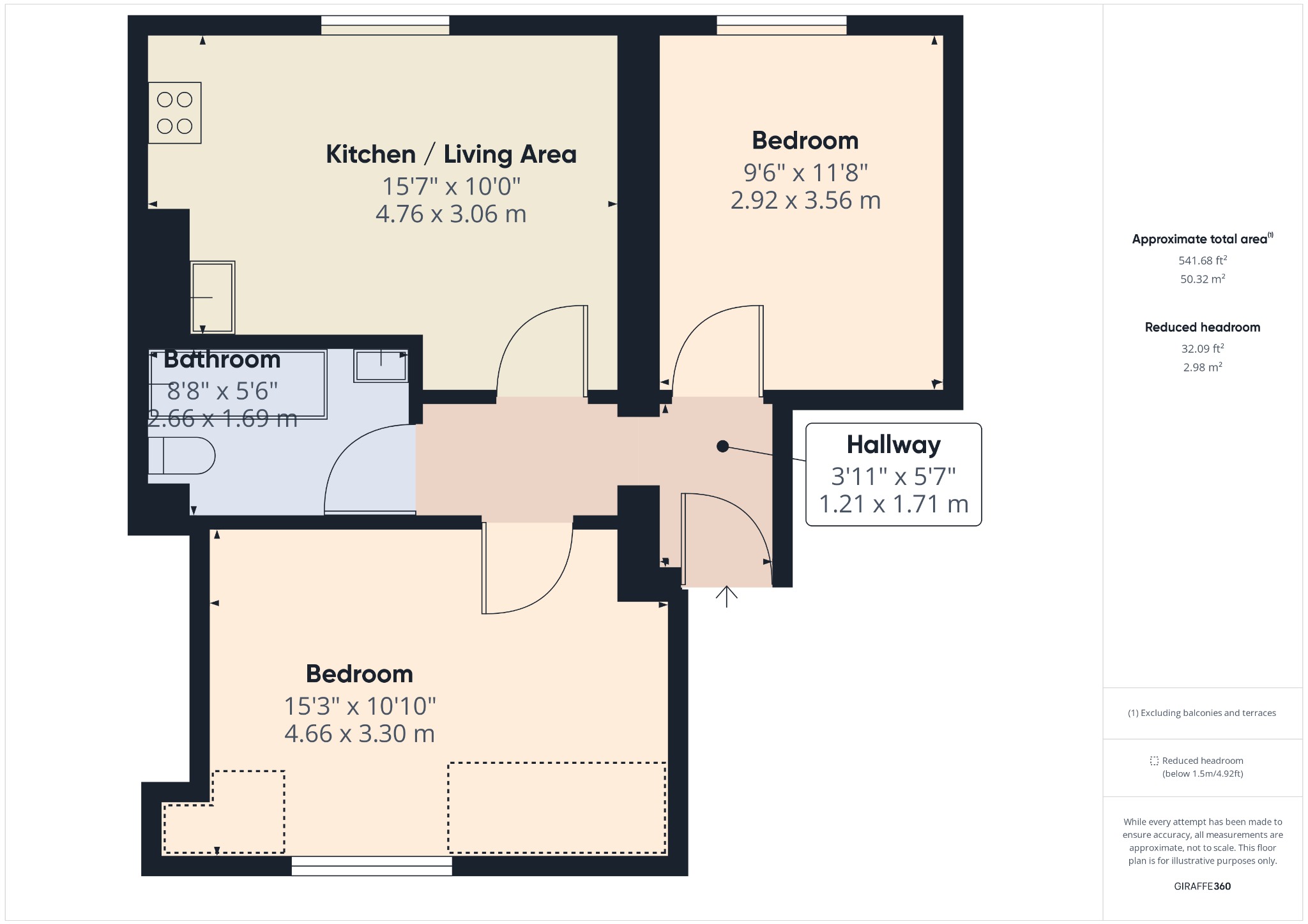 Flat 6, 28 Chickerell Road, Dorset floorplan