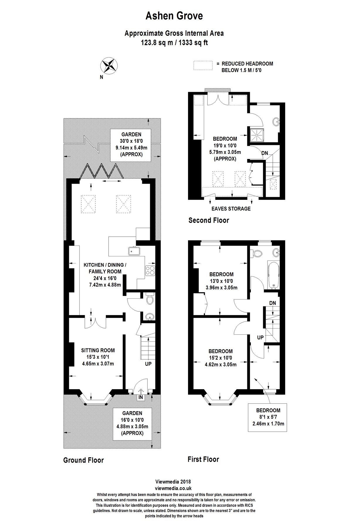 4 Bedrooms  for sale in Ashen Grove, Southfields, London SW19