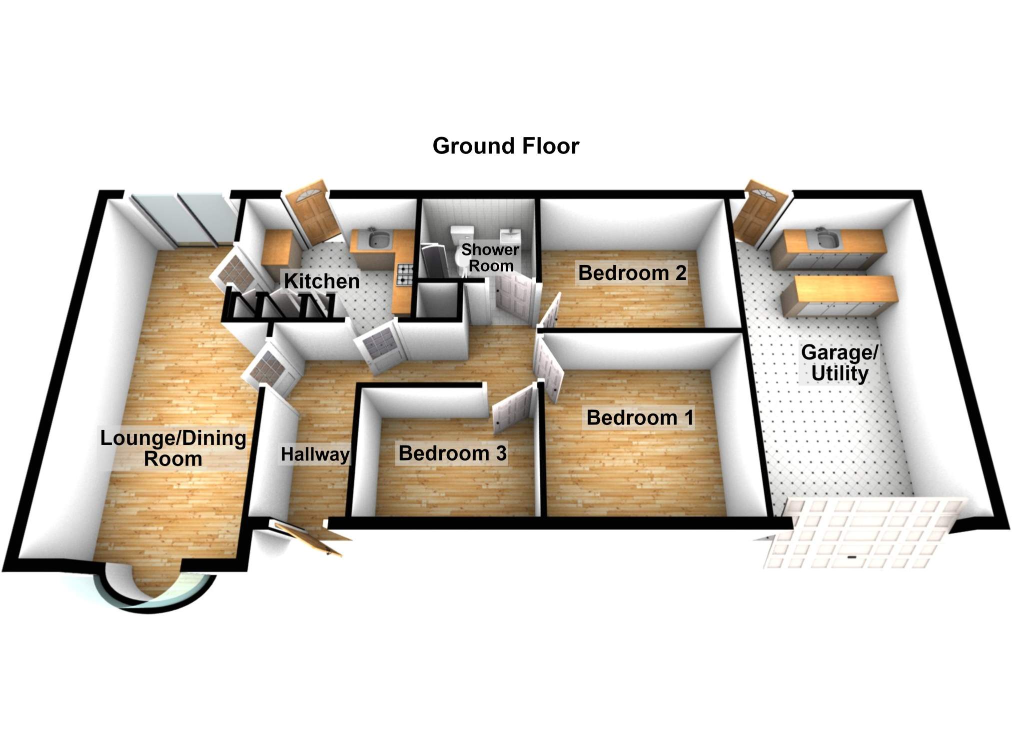 32, Woodlands Park, Ammanford floorplan