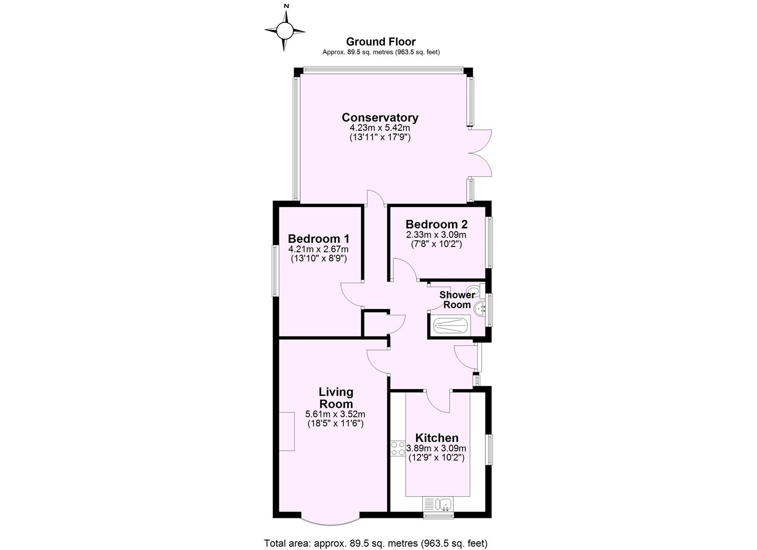 The Hawthorns, Hull Road, York floorplan